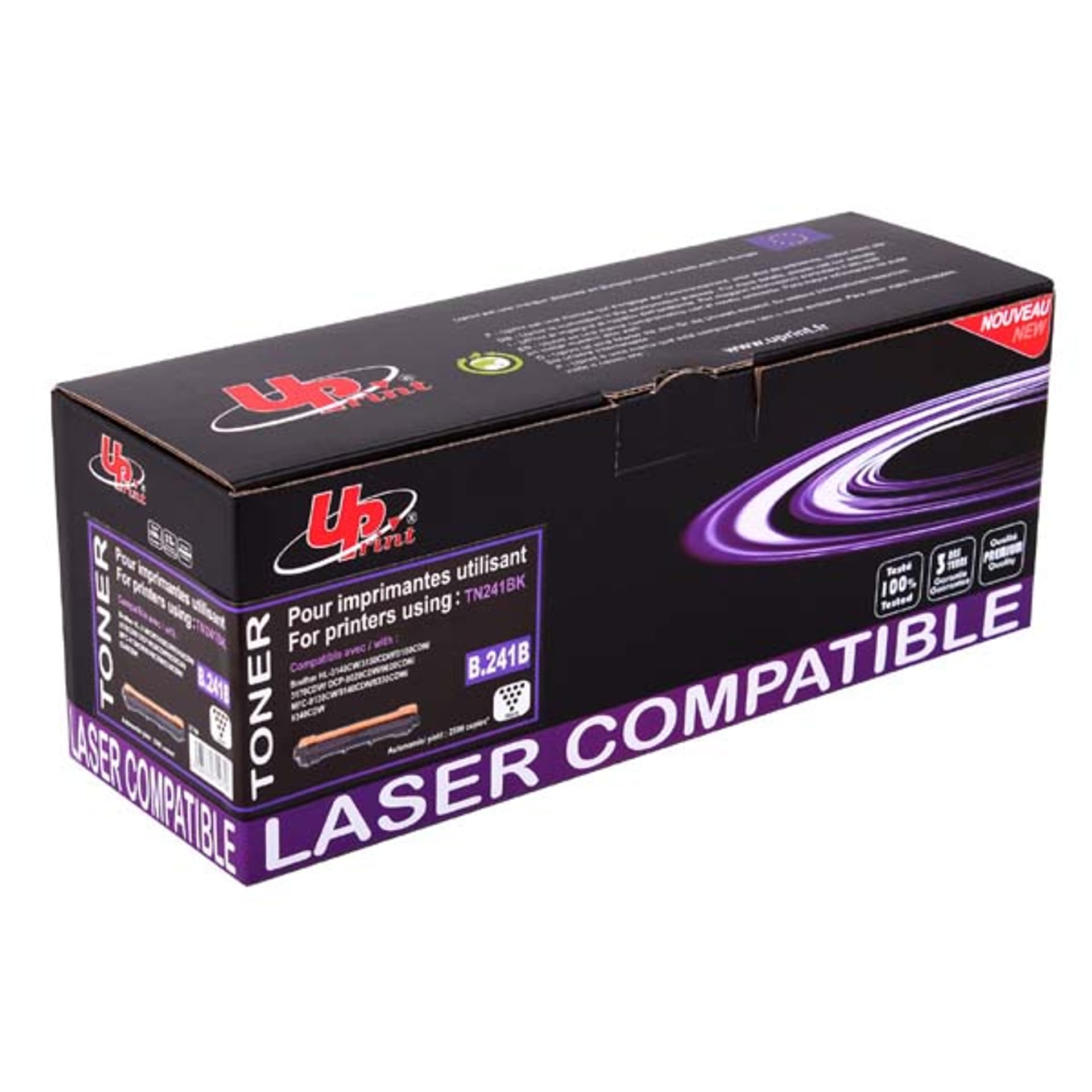 

UPrint kompatybilny toner z B.241B, TN241BK, black, 2500s, dla Brother HL-3140CW, 3170CW, UPrint