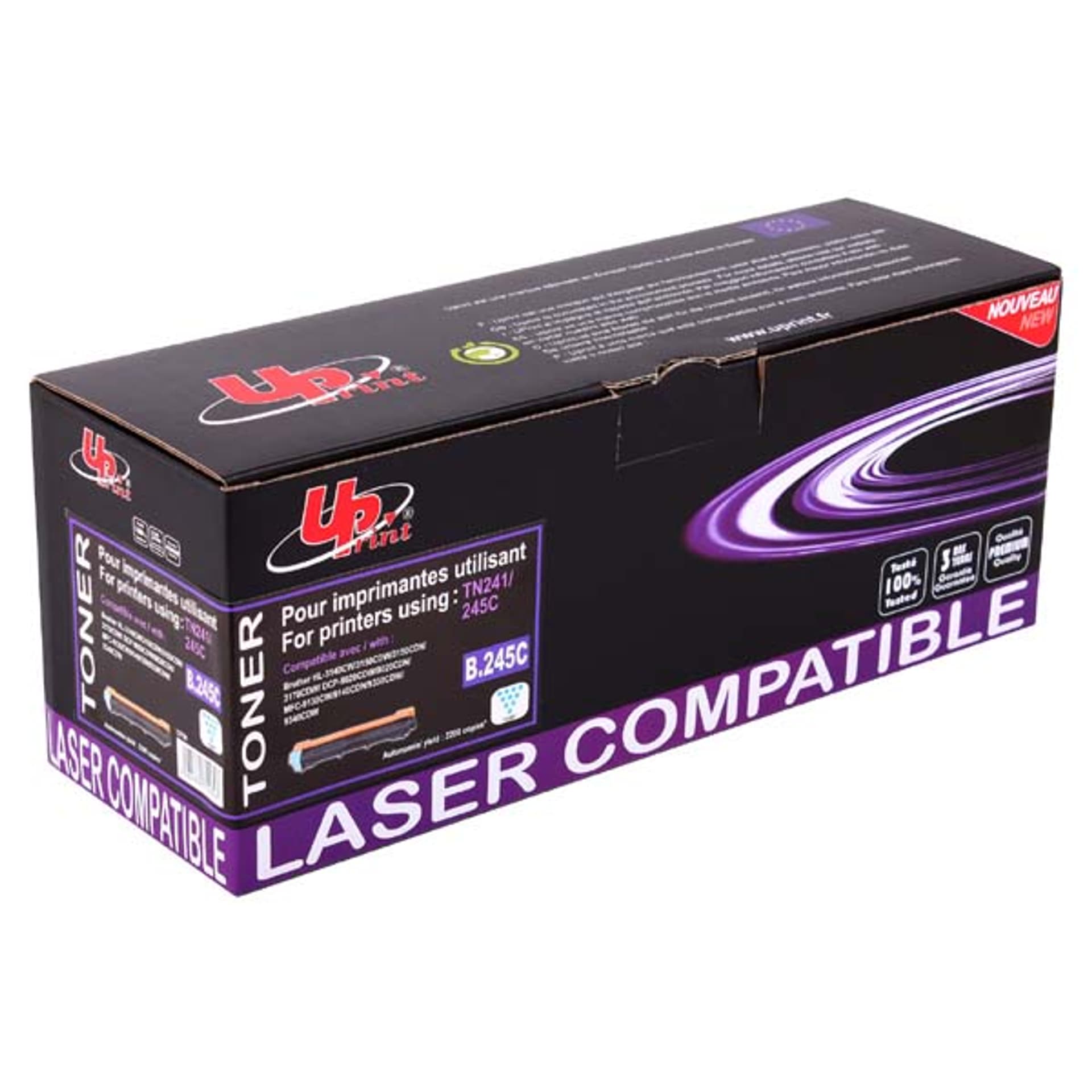 

UPrint kompatybilny toner z B.245C, TN245C, TN241C, cyan, 2200s, dla Brother HL-3140CW, 3170CW, UPrint