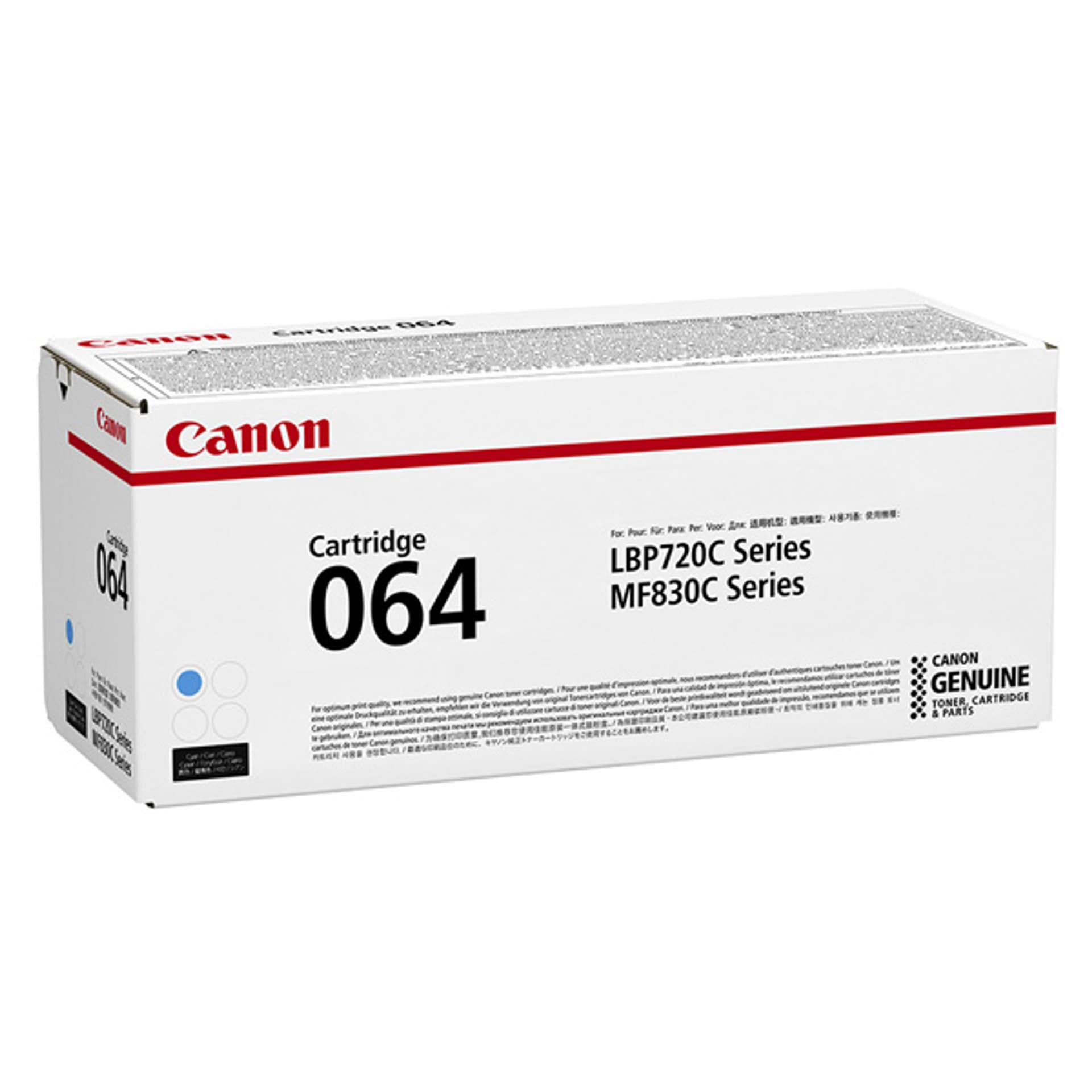 

Canon oryginalny toner 064 C, 4935C001, cyan, 5000s, Canon i-SENSYS MF832Cdw, O