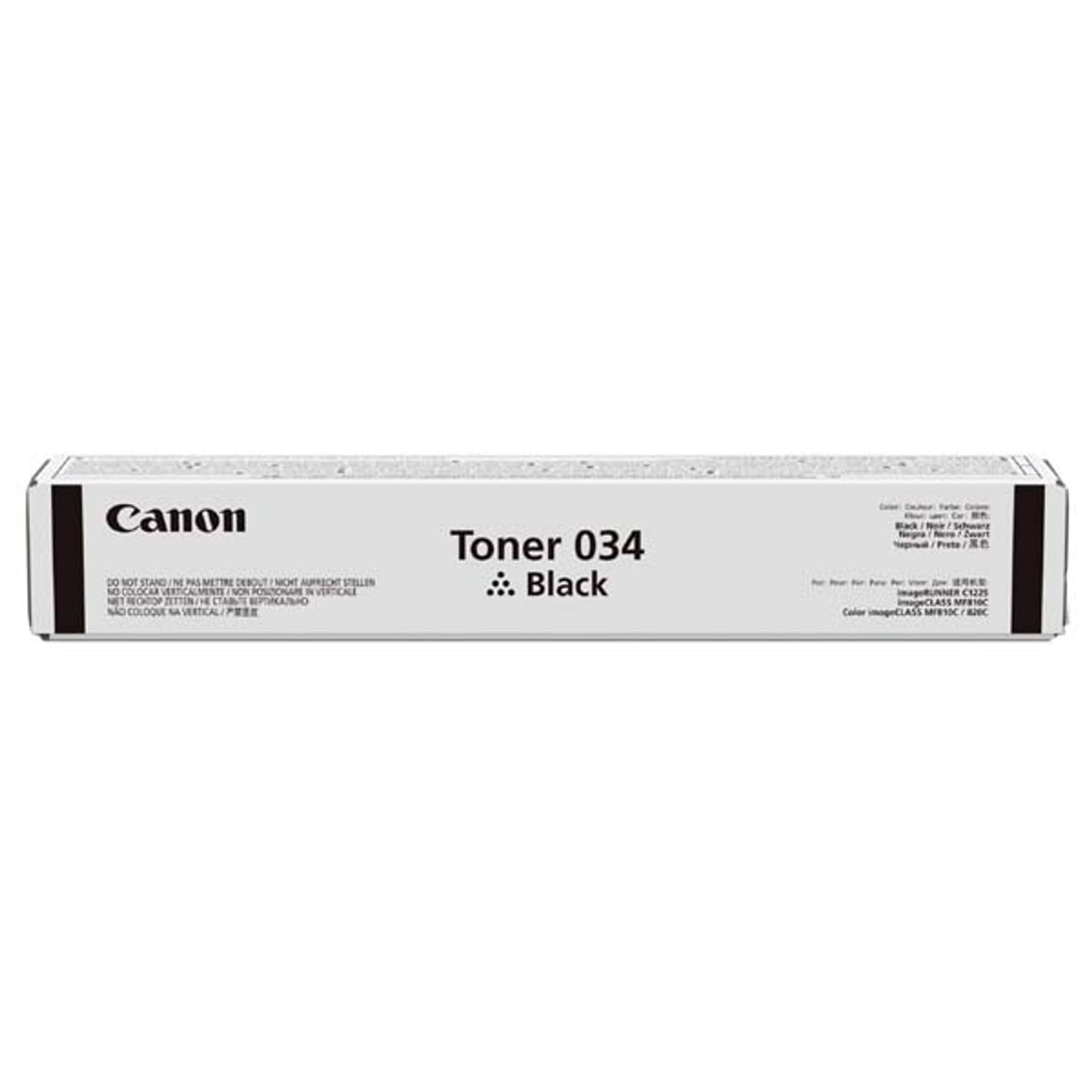 

Canon oryginalny toner 034 BK, 9454B001, black, 12000s, Canon iR-C1225, C1225iF, O