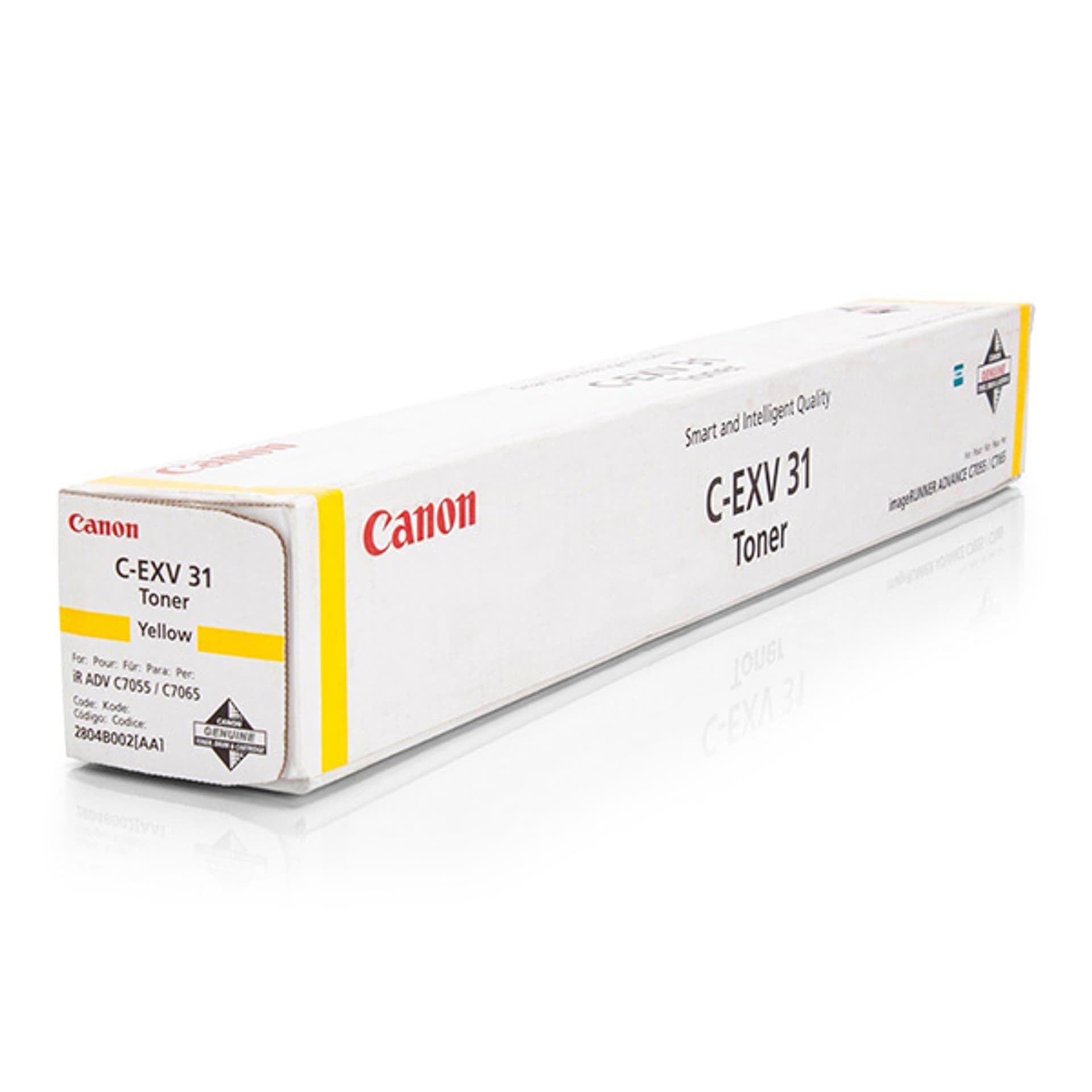 

Canon oryginalny toner CEXV31, yellow, 52000s, 2804B002, Canon iR-C7055, 7065, O