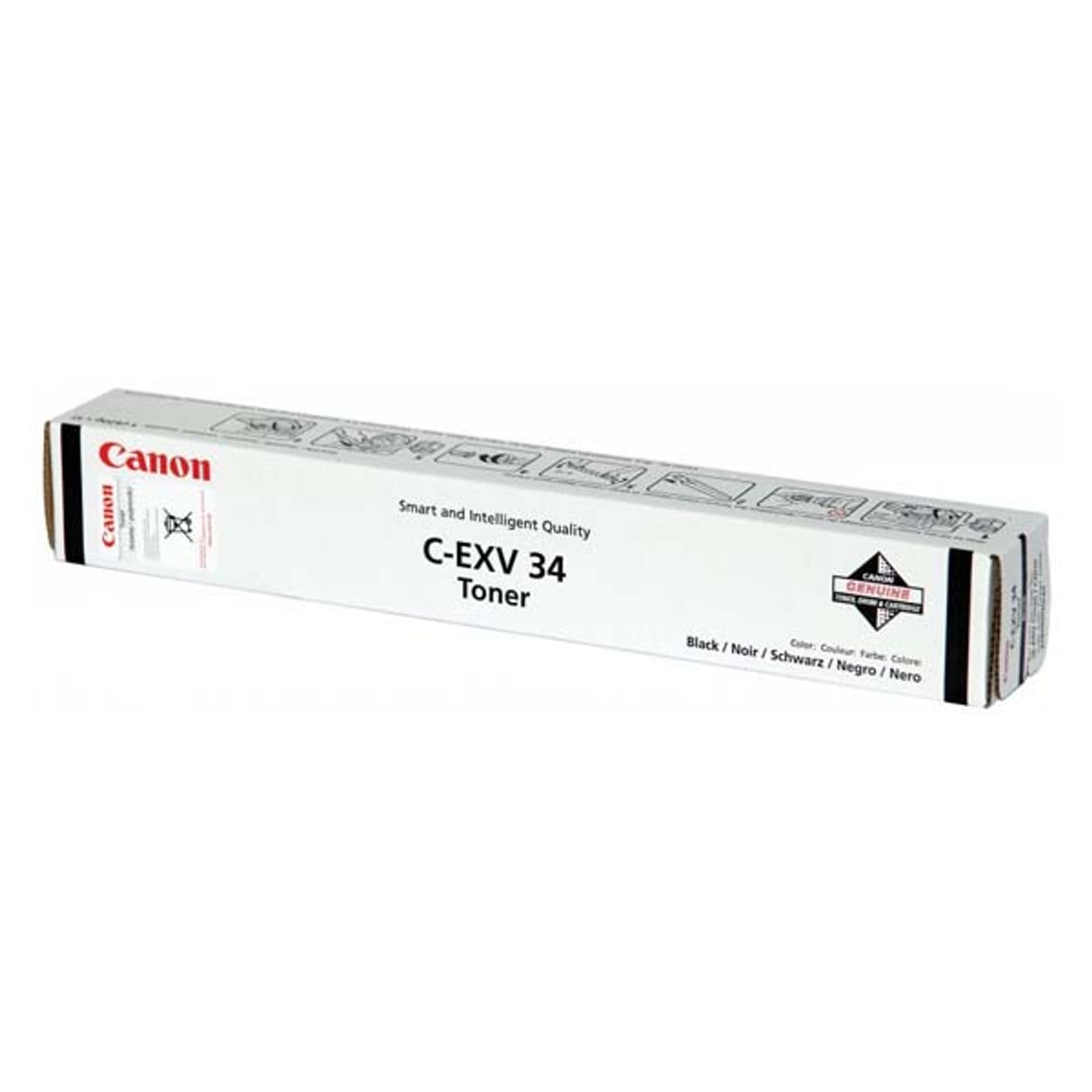 

Canon oryginalny toner C-EXV34 BK, 3782B002, black, 23000s, Canon iR-C2020, 2030, O