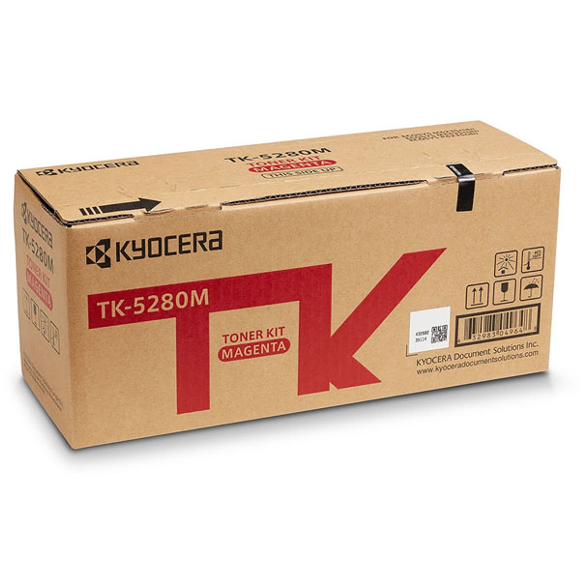 

Kyocera oryginalny toner TK-5280M, 1T02TWBNL0, magenta, 11000s, zawiera pojemnik na odpady, Kyocera ECOSYS M6235cidn, O