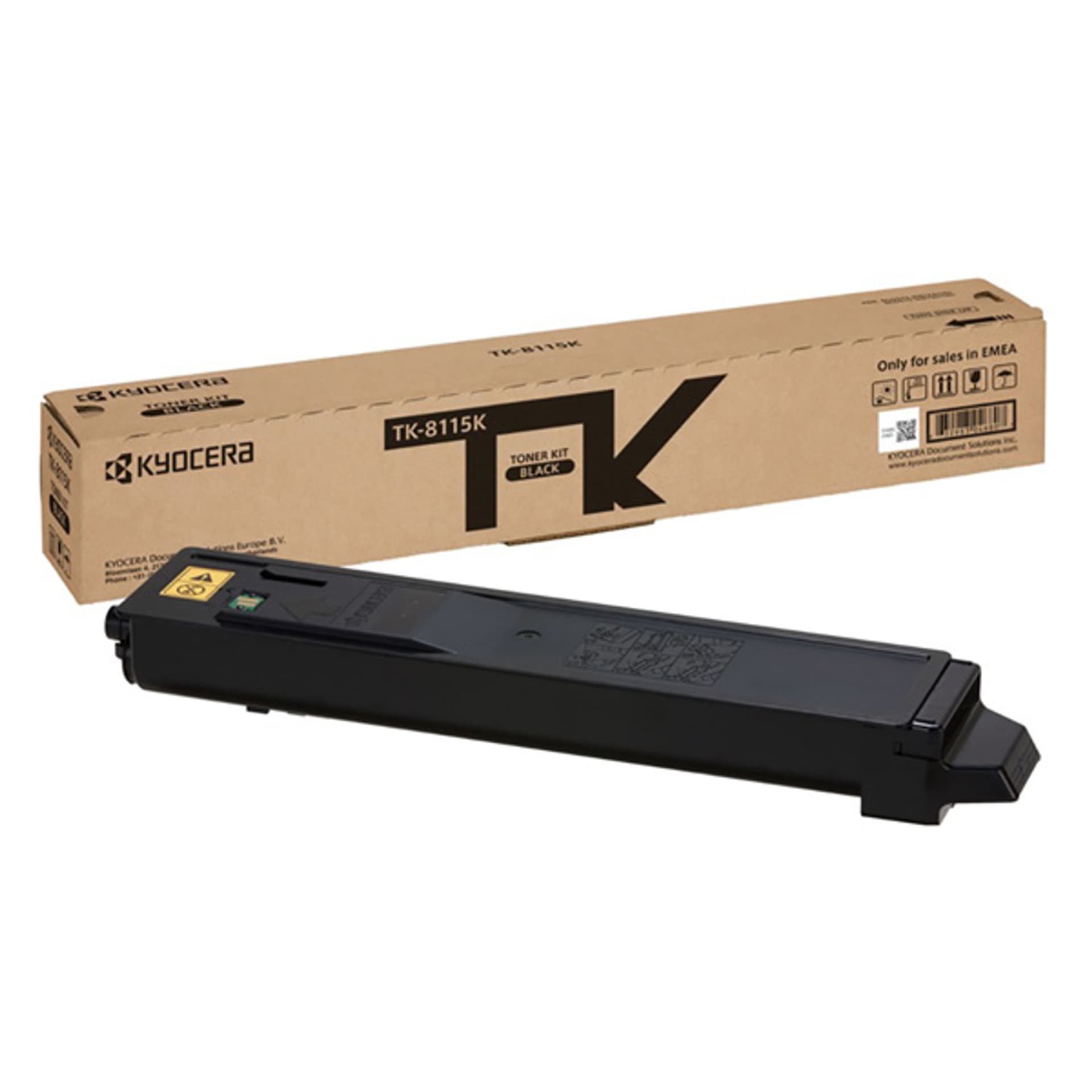 

Kyocera oryginalny toner 1T02P30NL0, black, 12000s, TK-8115K, Kyocera ECOSYS M8124cidn, M8130cidn, O