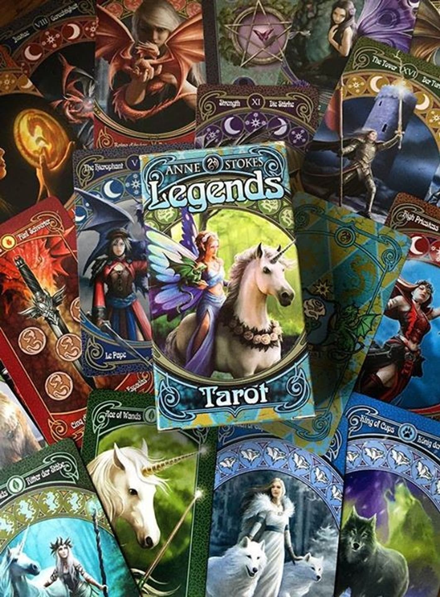 

Karty Anne Stokes Legends Tarot