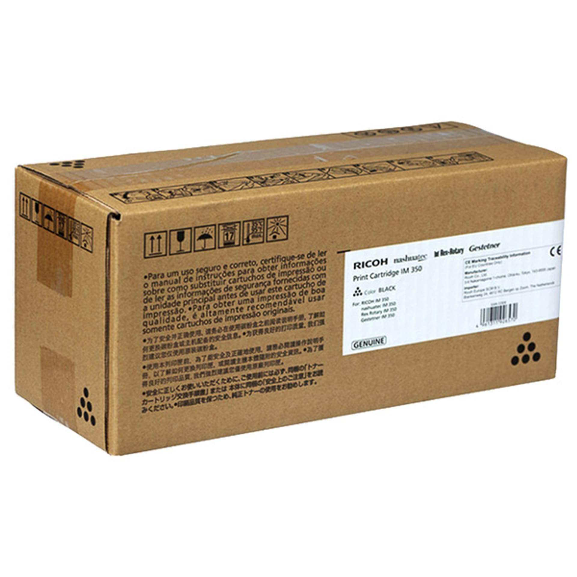 

Ricoh oryginalny toner 418133, 419082, black, 9000s, Ricoh IM 350,IM 350 F, IM 350 Series, 1360g, O