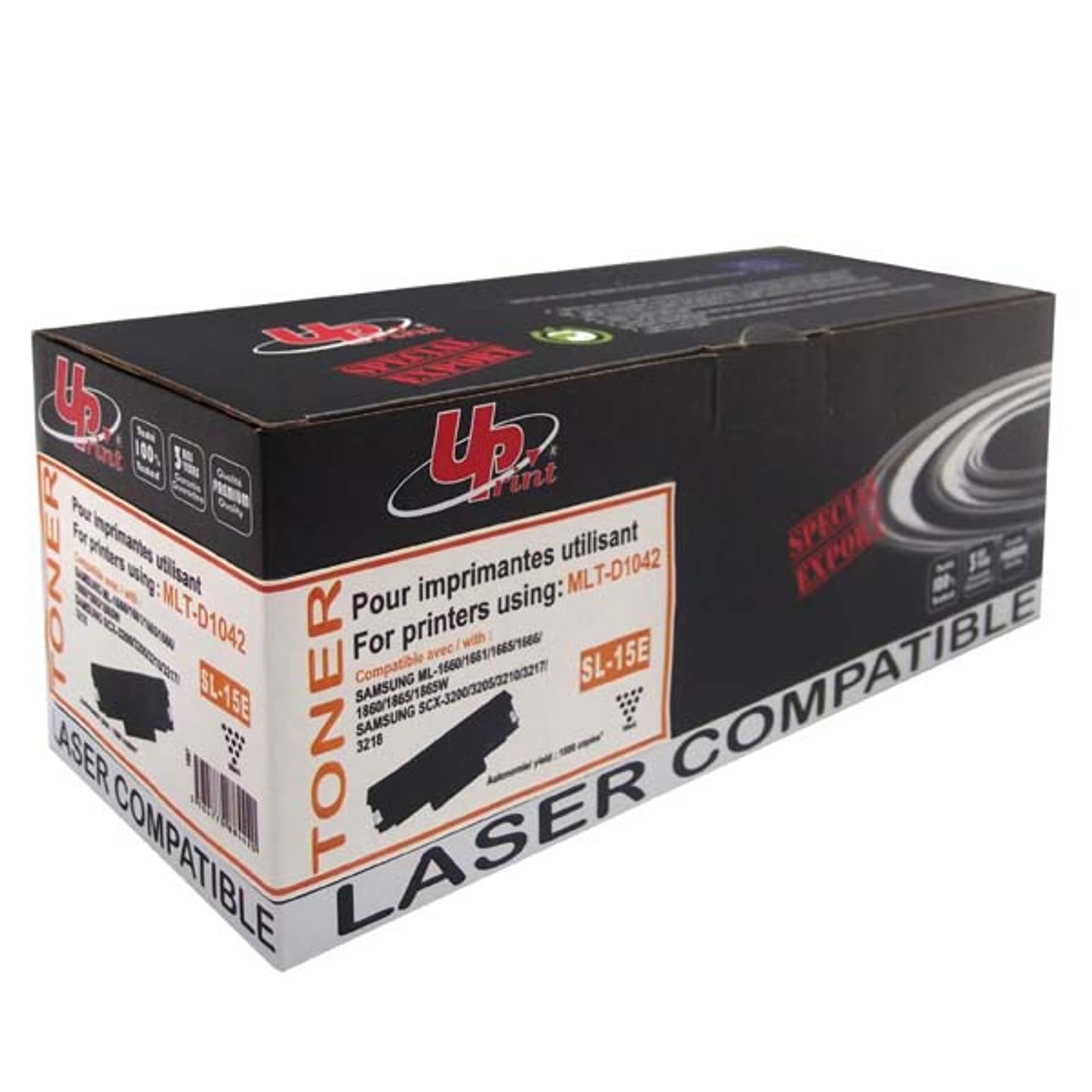 

UPrint kompatybilny toner z S.1042, MLT-D1042S, black, 1500s, dla Samsung ML-1660, 1665, 1860, SCX-3200, 3205, 3205W, UPrint