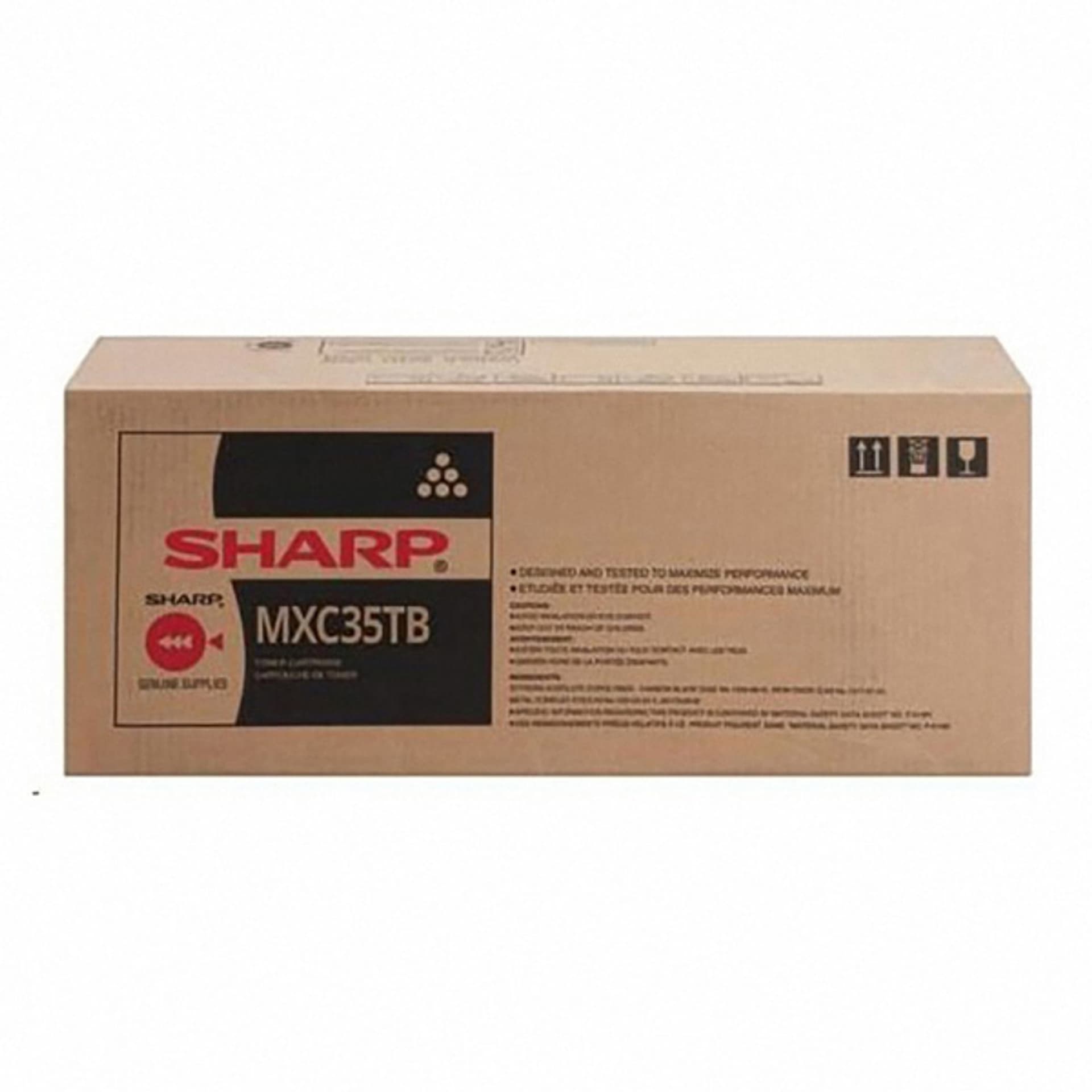 

Sharp oryginalny toner MX-C35TB, black, 9000s, Sharp MX-C357F, MX-C407P, O