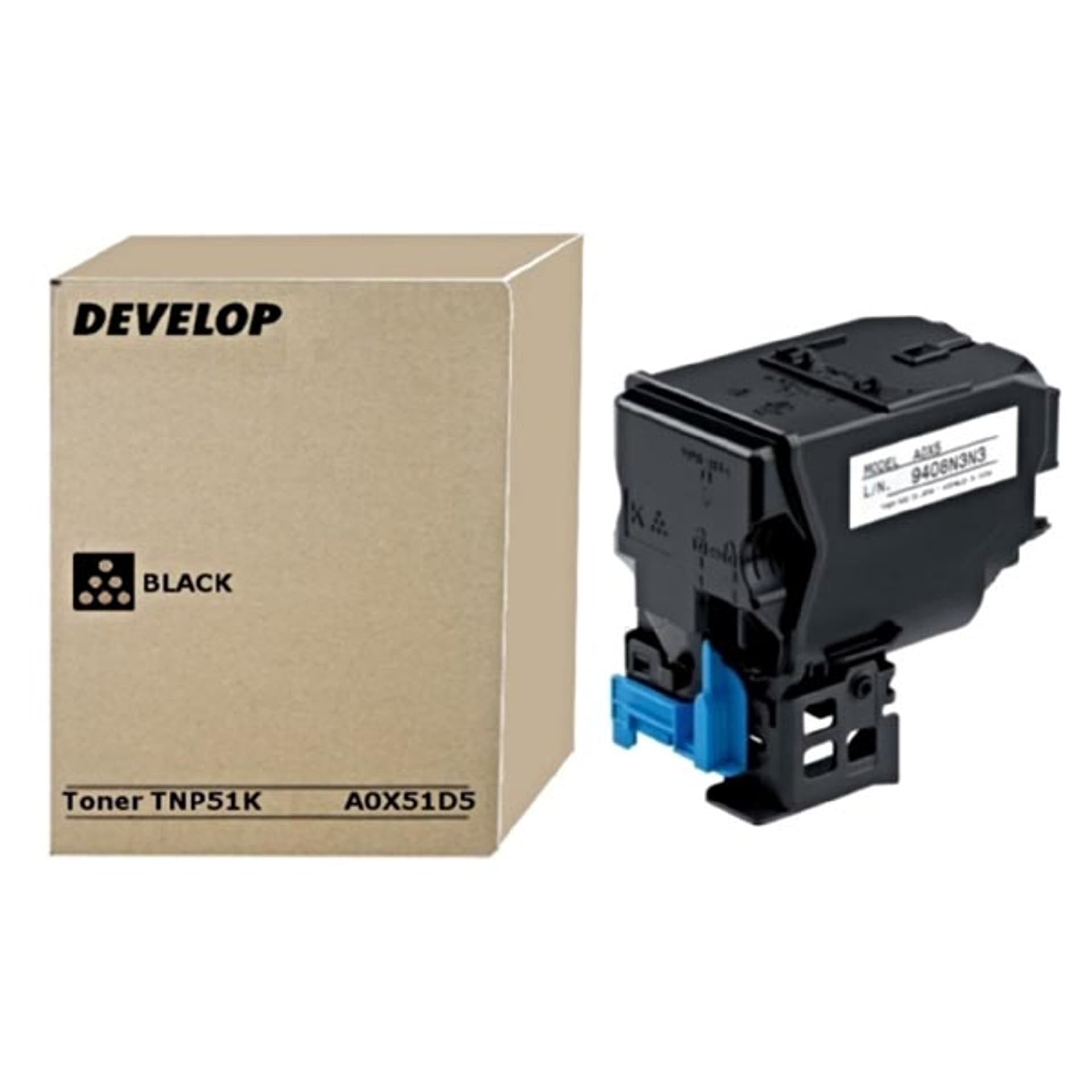 

Develop oryginalny toner A0X51D5, black, 5000s, TNP51K, Develop Ineo +3110, O