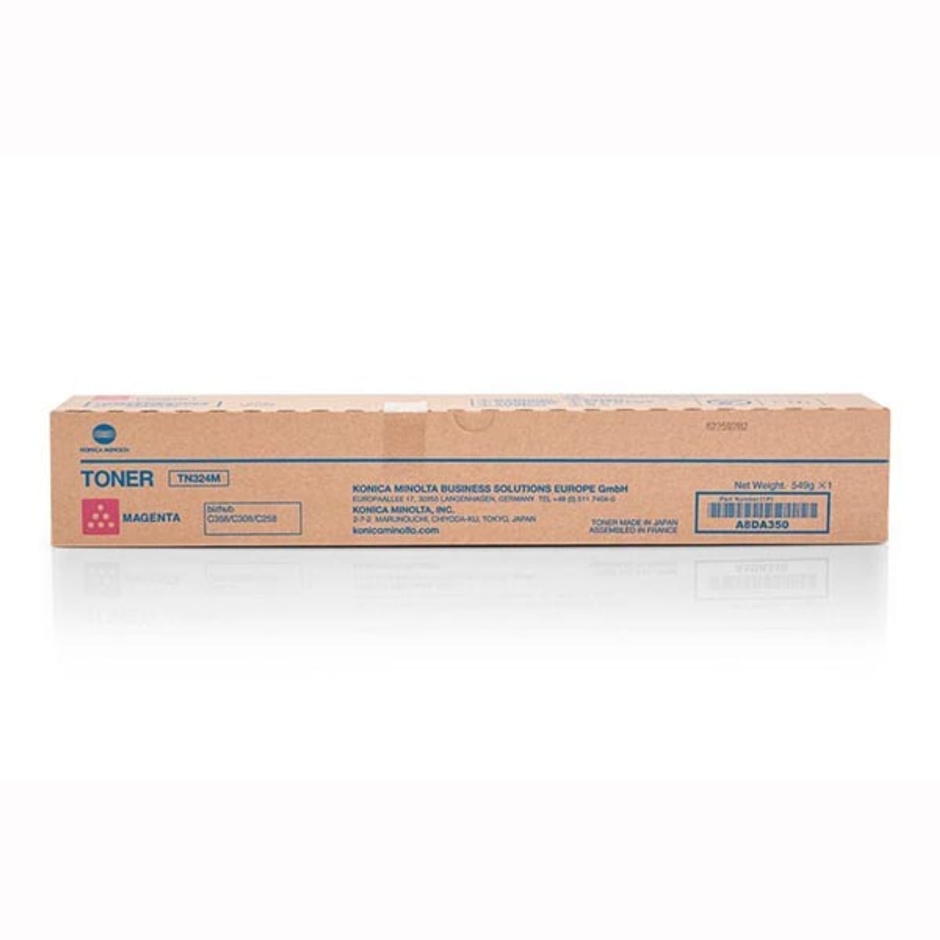 

Konica Minolta oryginalny toner A8DA350, TN324M, magenta, 26000s, Konica Minolta Bizhub C258,C308,C368, O