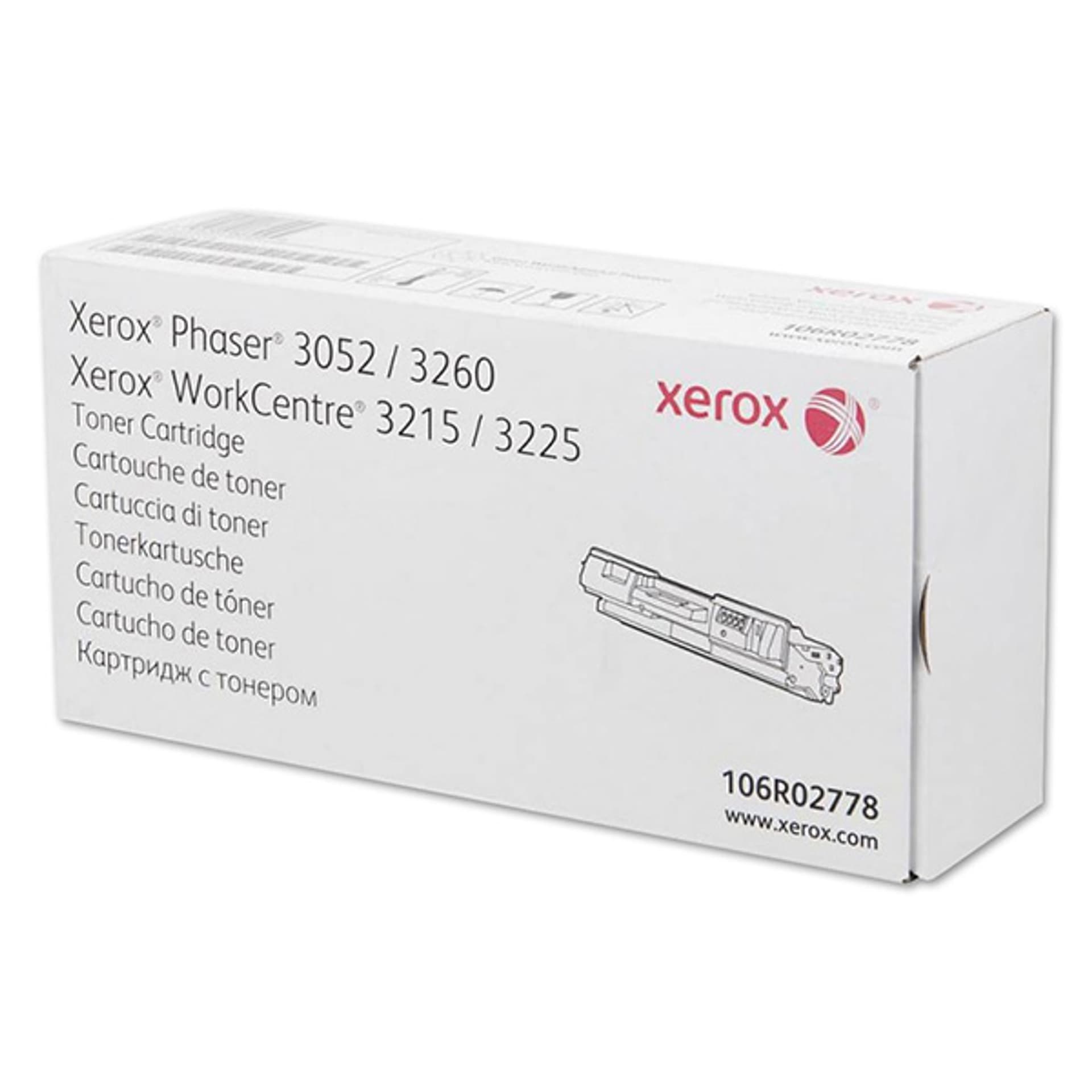 

Xerox oryginalny toner 106R02778, black, 3000s, Xerox Phaser 3052,3260, WorkCentre 3215,3225, O