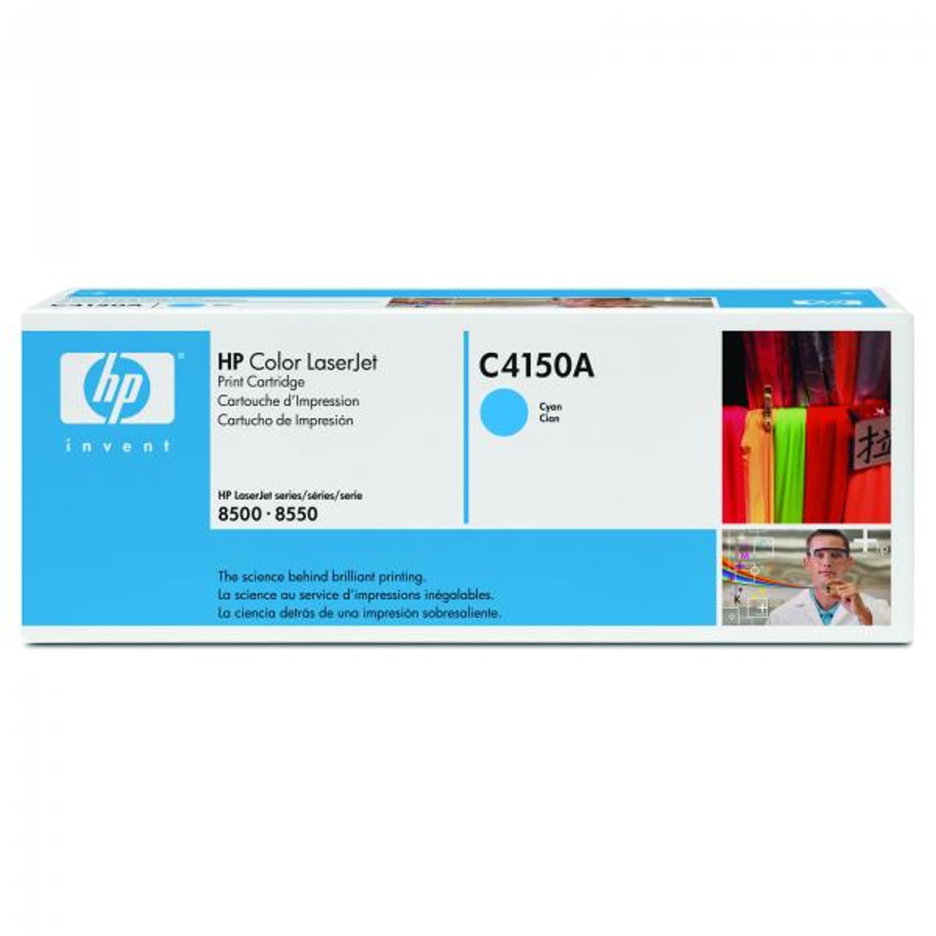 

HP oryginalny toner C4150A, cyan, 8500s, HP Color LaserJet 8500, N, DN, 8550, GN, MFP, DN, N, O