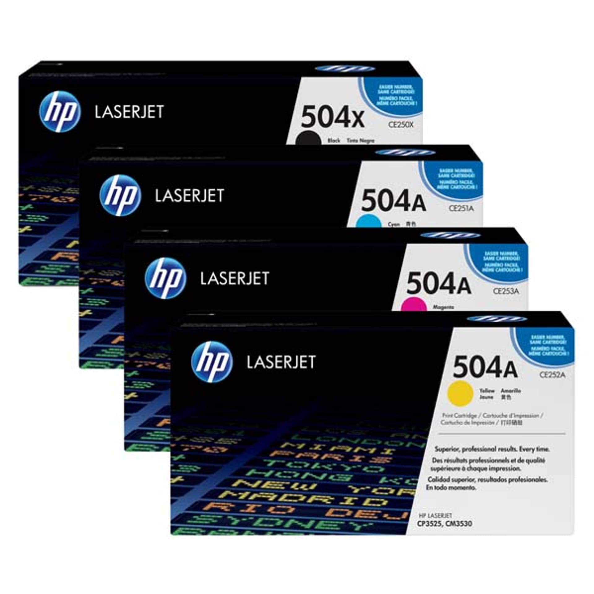 

HP oryginalny toner CE250A, black, 5000s, HP 504A, HP Color LJ CM3530 MFP,CM3530fs MFP,CP3525,CP3525dn, O