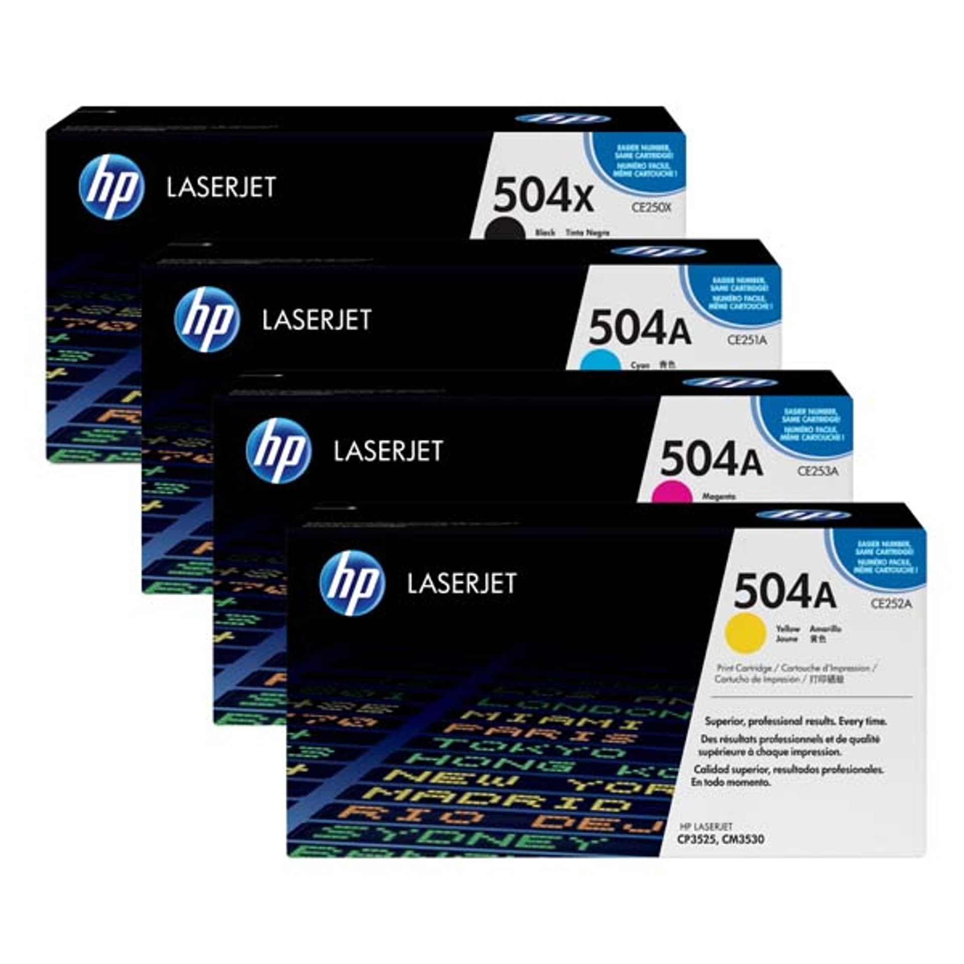 

HP oryginalny toner CE251A, cyan, 7000s, HP 504A, HP Color LaserJet CP3525, O