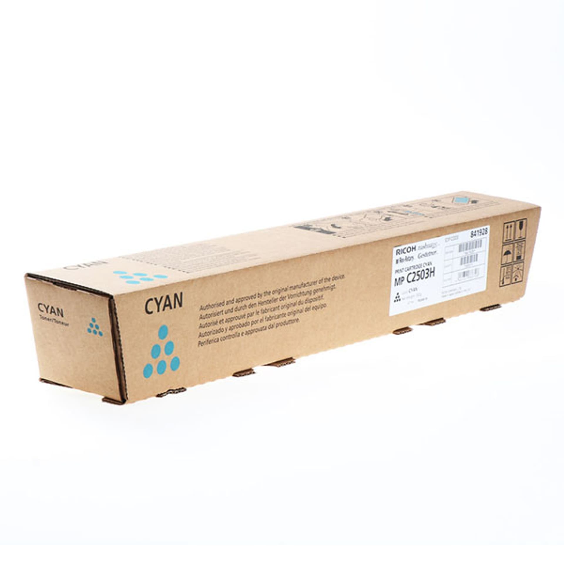 

Ricoh oryginalny toner 841928, cyan, 9500s, Ricoh MPC2003SP, MPC2503SP, MPC2011SP, O