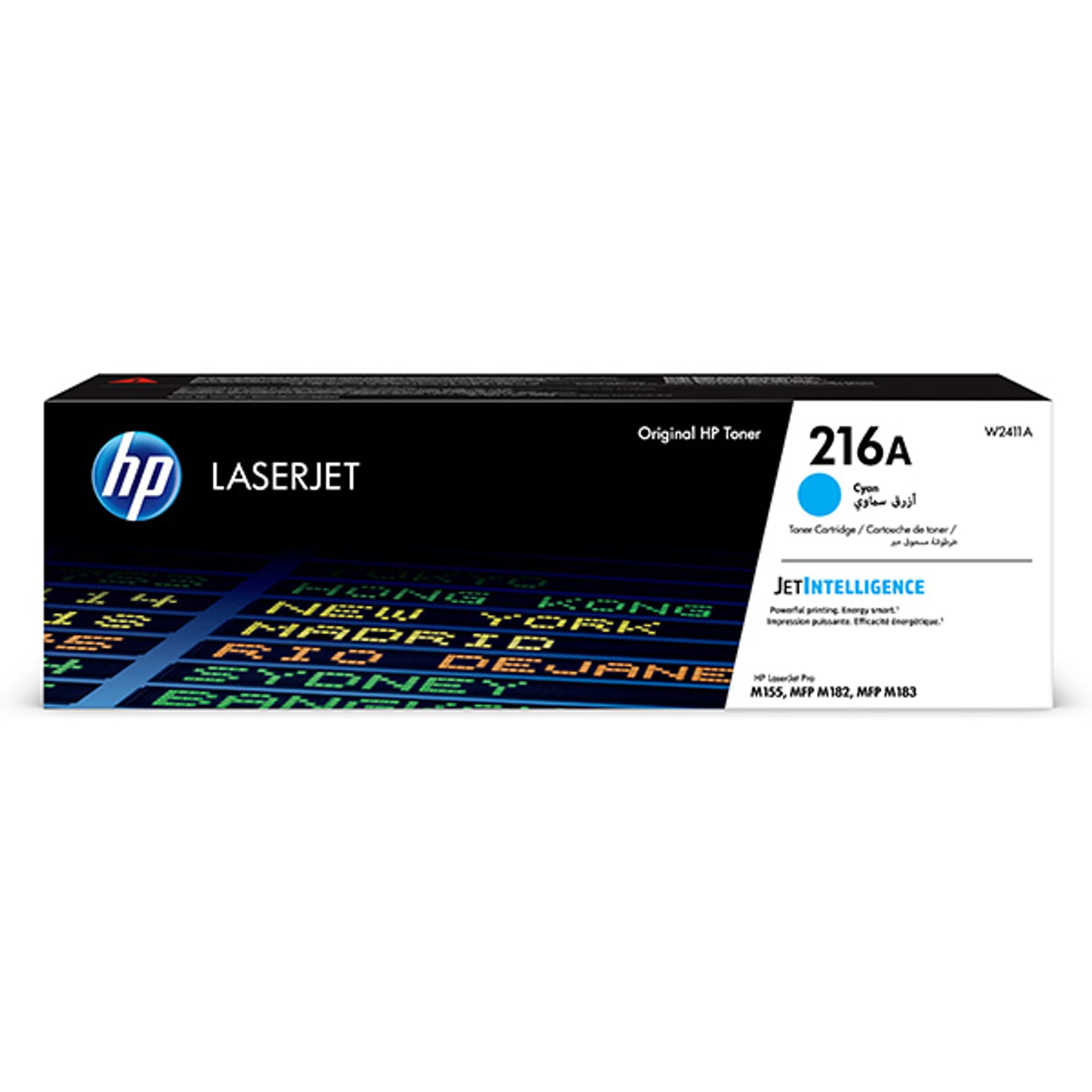 

HP oryginalny toner W2411A, HP 216A, cyan, 850s, HP Color LaserJet Pro M182 , M183, O