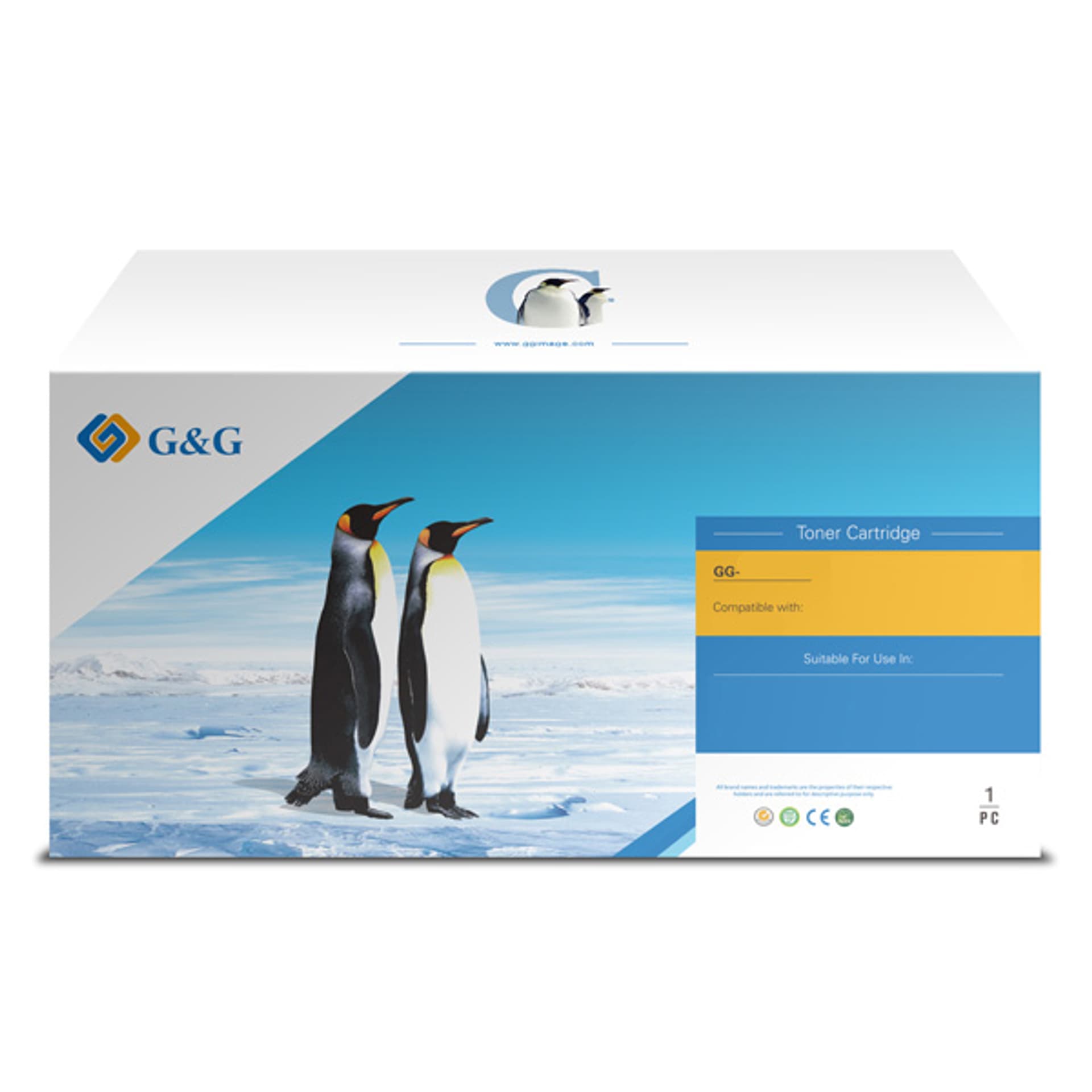 

G&G kompatybilny toner z NT-PFL71B1Y, 71B20Y0, yellow, 2300s, dla Lexmark CS417dn/CS317dn/ CX517dn/CX417de/CS517de/CX317dn, N