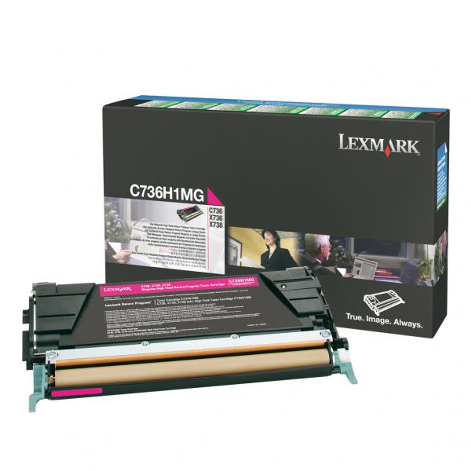 

Kaseta z tonerem LEXMARK C736H1MG Magenta