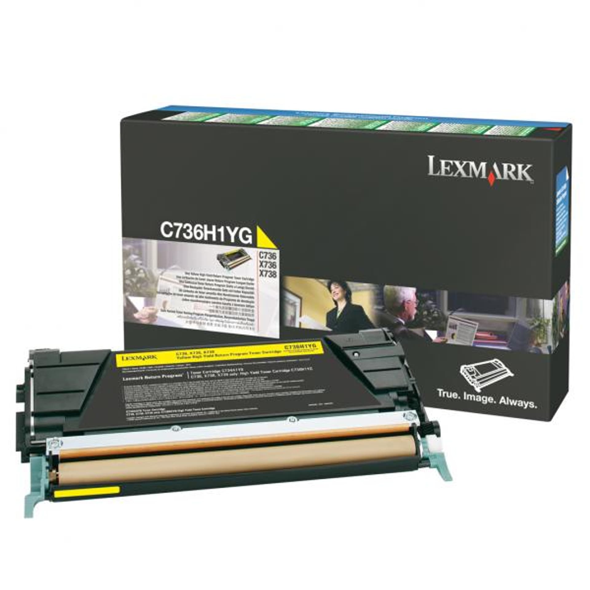 

Kaseta z tonerem LEXMARK C736H1YG Yellow