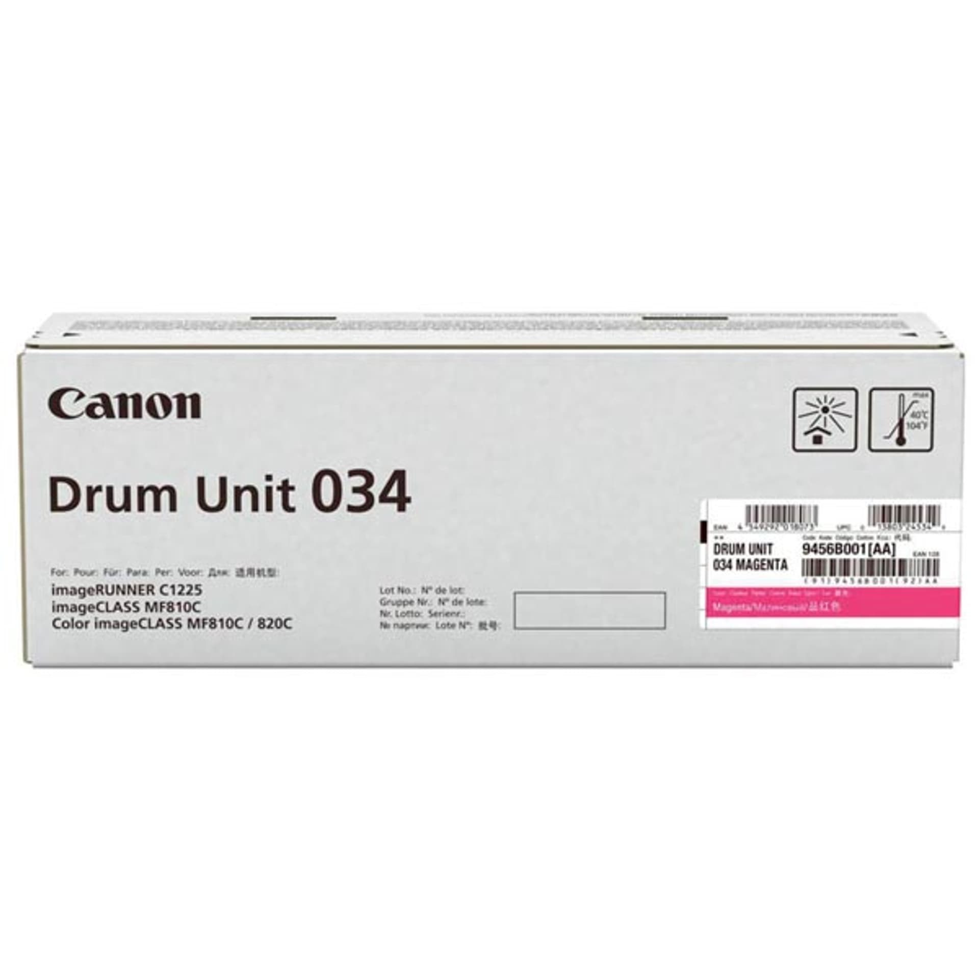 

Canon oryginalny bęben 034 M, magenta, 9456B001, 34000s, Canon iR-C1225, C1225iF