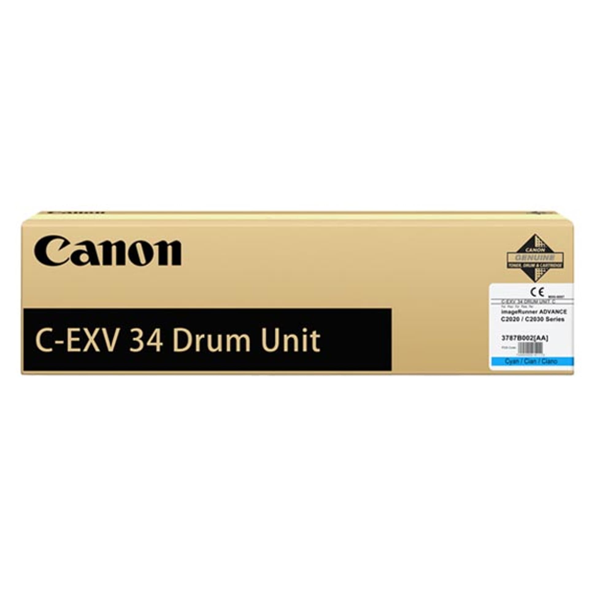

Canon oryginalny bęben CEXV34C, cyan, 3787B003, 36000s, Canon iR-C2020, 2030