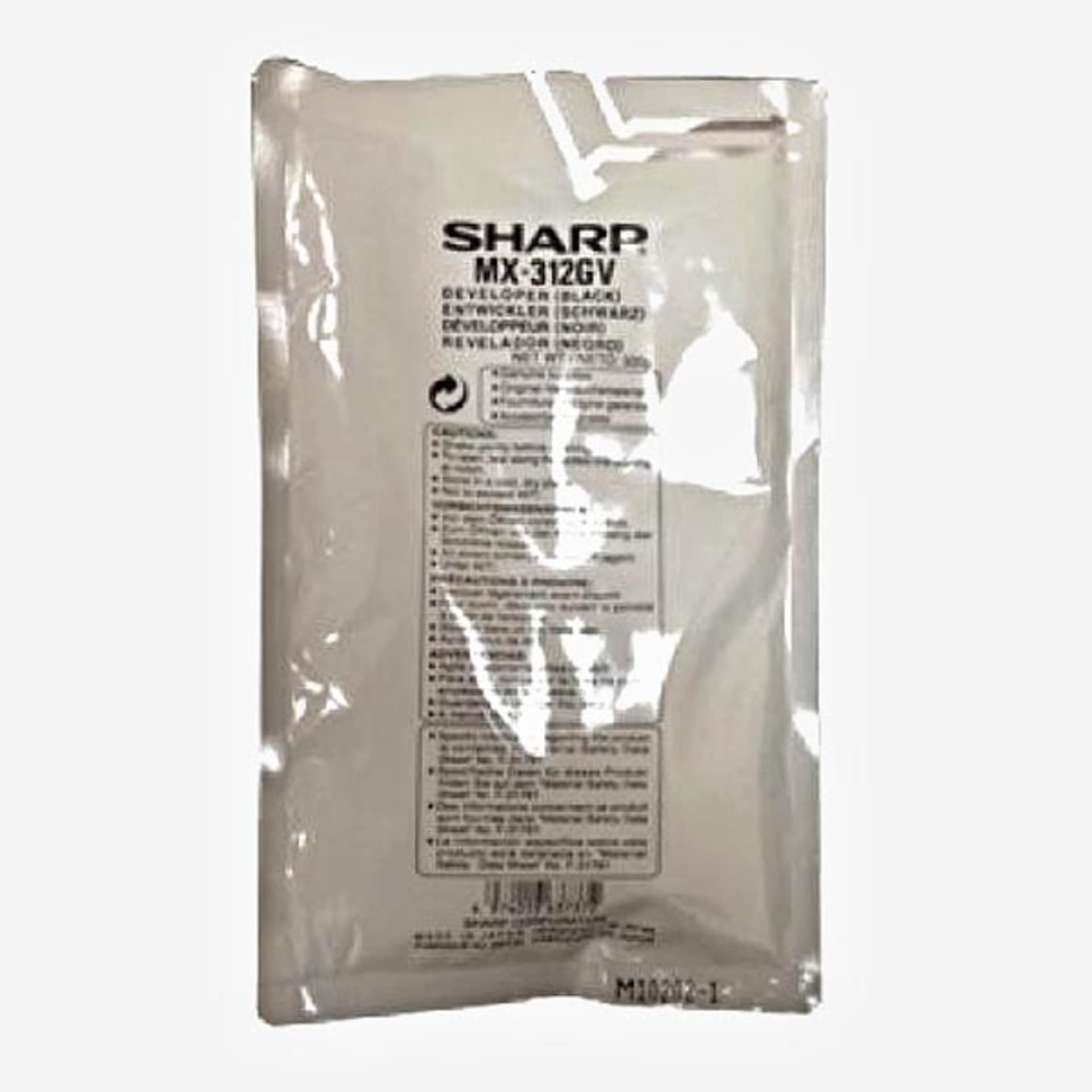 

Sharp oryginalny developer MX312GV, 75000/100000s, Sharp AR-5726, 6020x, 6023x, MX-M260, M264N, AR-5731