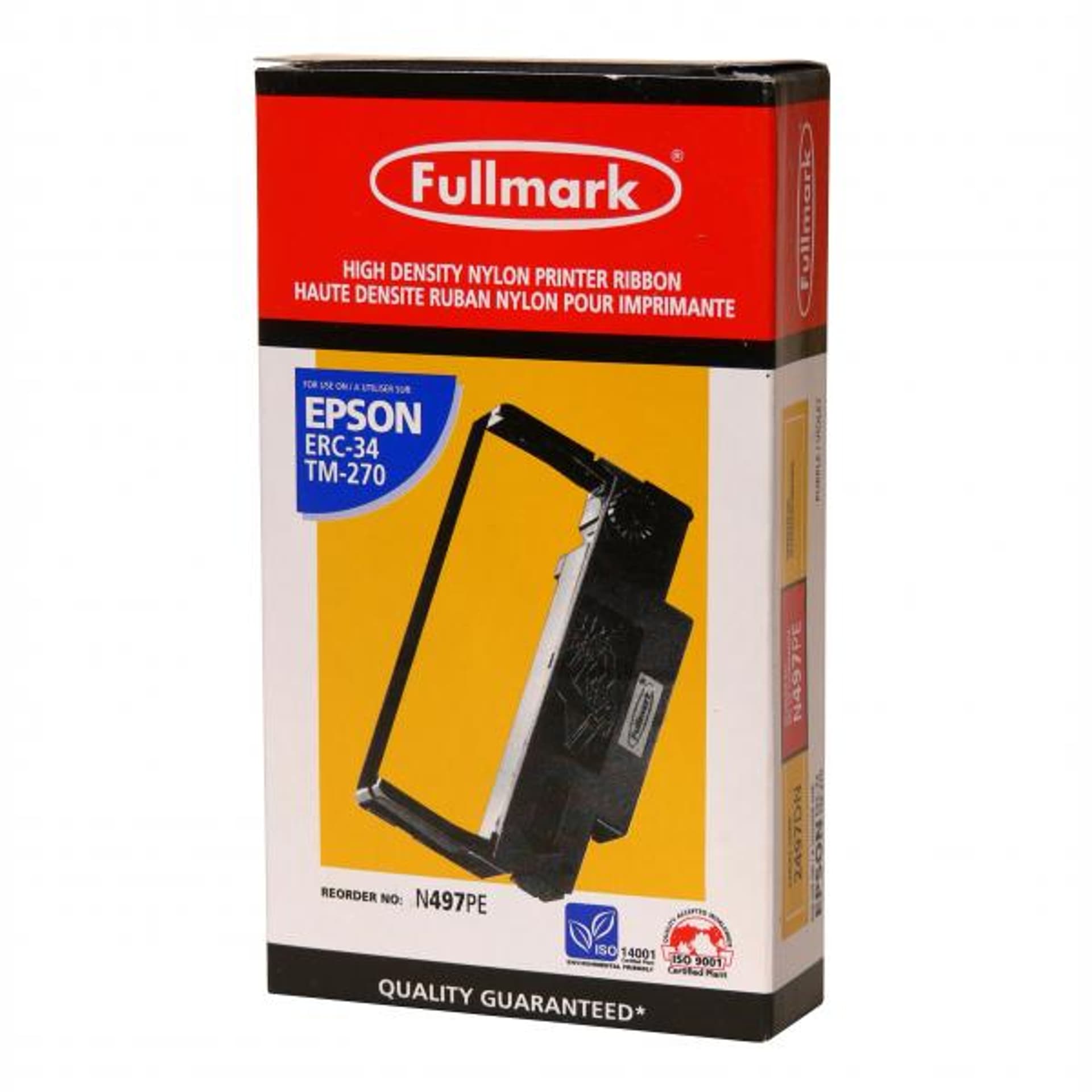 

Fullmark kompatybilny tasma do kas fiskalnych, ERC 30, ERC 34, fioletowy, dla Epson TM-275, TM-300