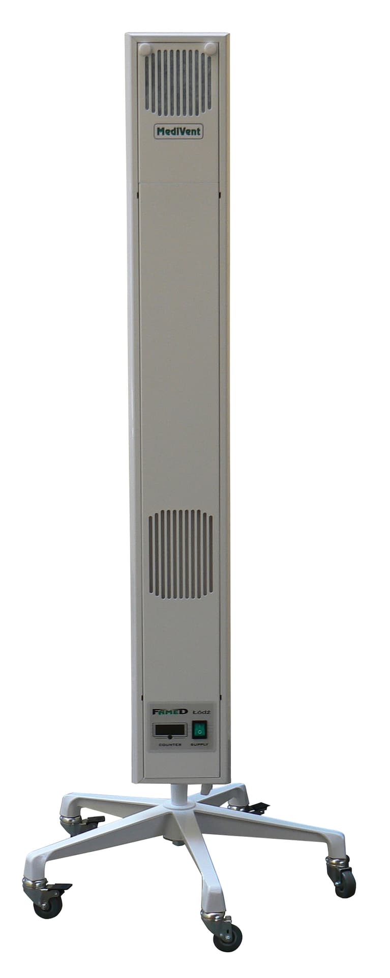 

FAMED MEDIVENT VFS-110F Lampa bakteriobójcza, przepływowa, mobilna z dwoma promiennikami