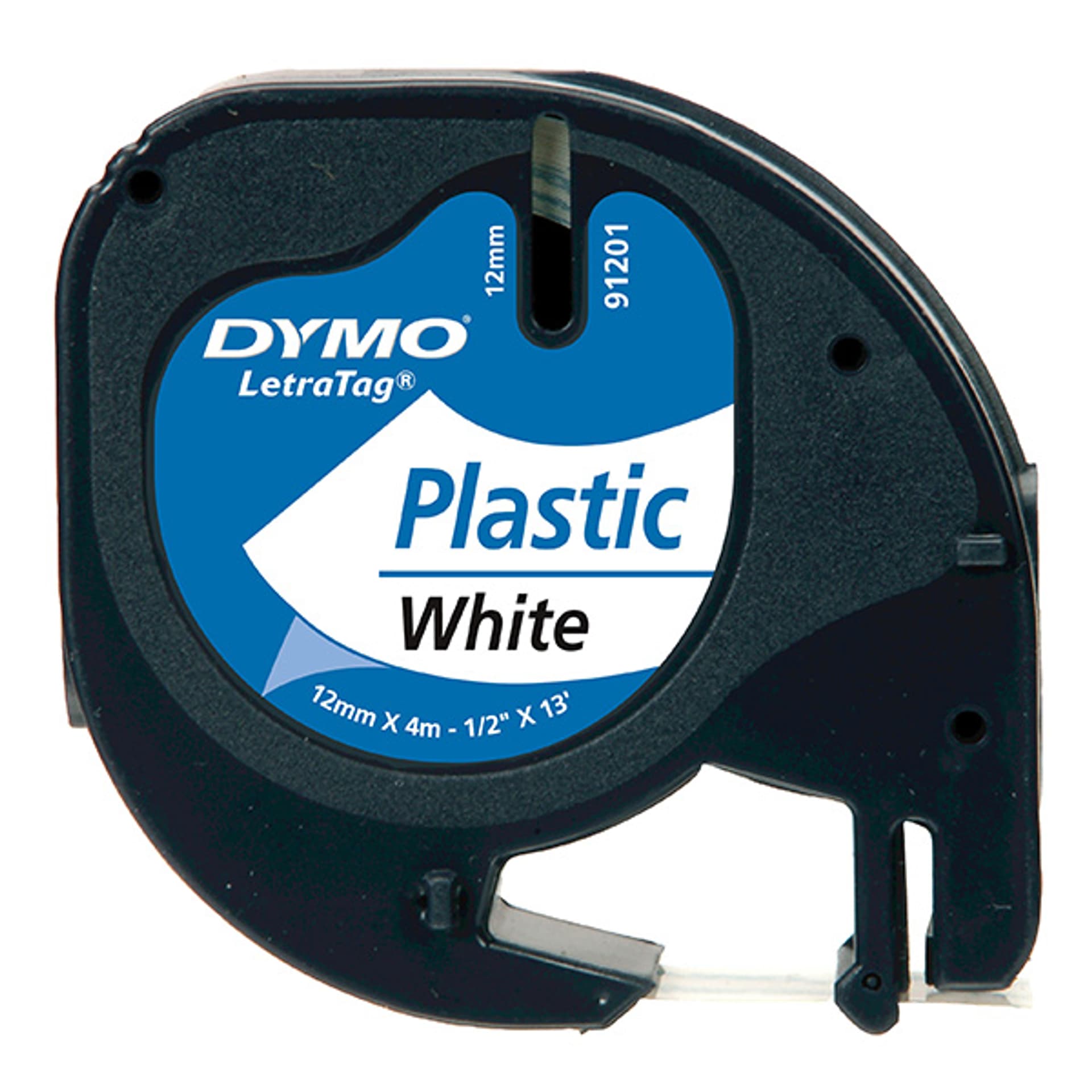 

DYMO taśma 12mm/4m - plastikowa, biała