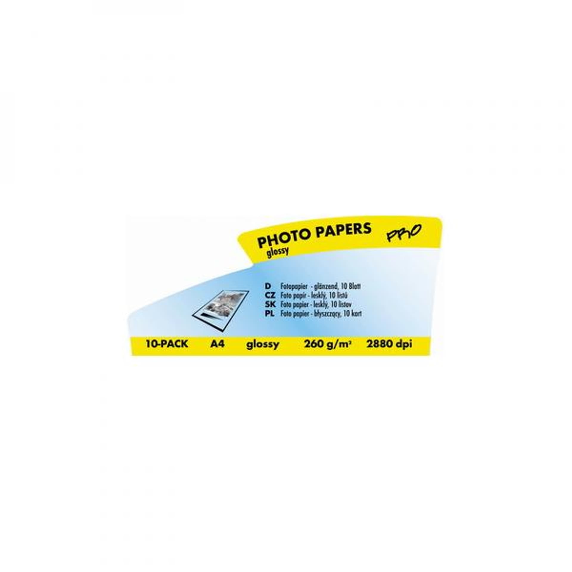 

Logo 16066, foto papier, połysk, biały, A4, 260 g/m2, 2880dpi, 10 szt., atrament