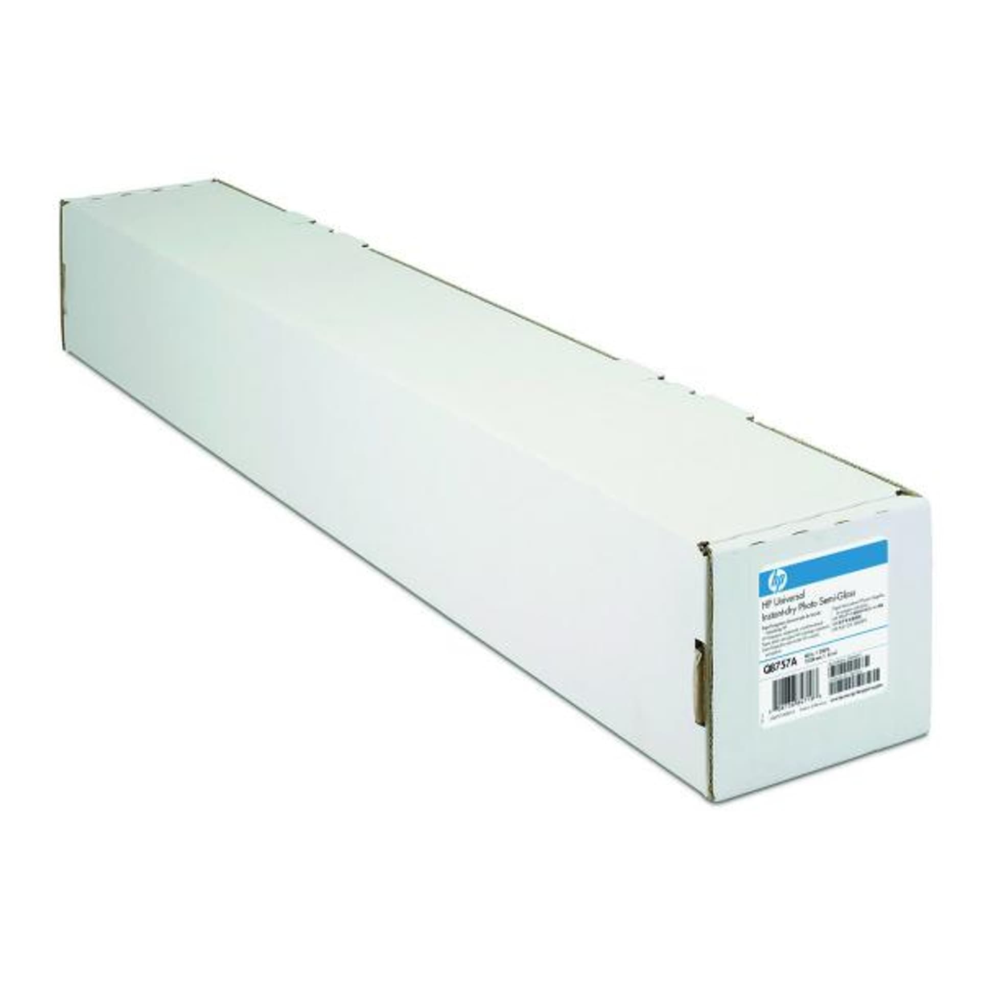 

HP 1524/61/Universal Instant-dry Semi-gloss Photo Paper, półpołysk, 60", Q8757A, 190 g/m2, papier, 1524mmx61m, biały, do drukarek