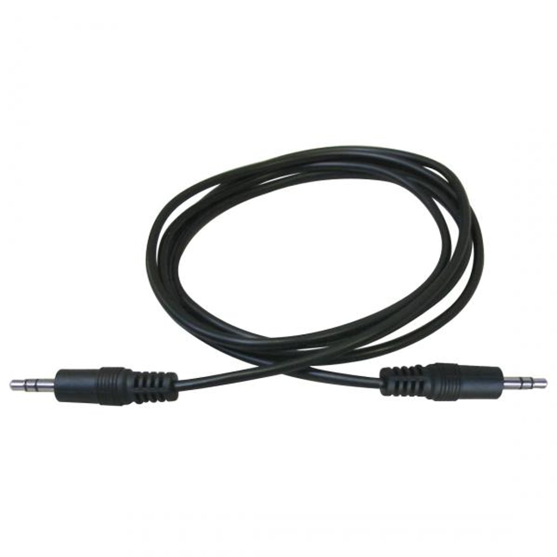 

Audio Kabel Jack (3,5mm) M - Jack (3,5mm) M, .5m, czarna, 3.5mm) m/czarn