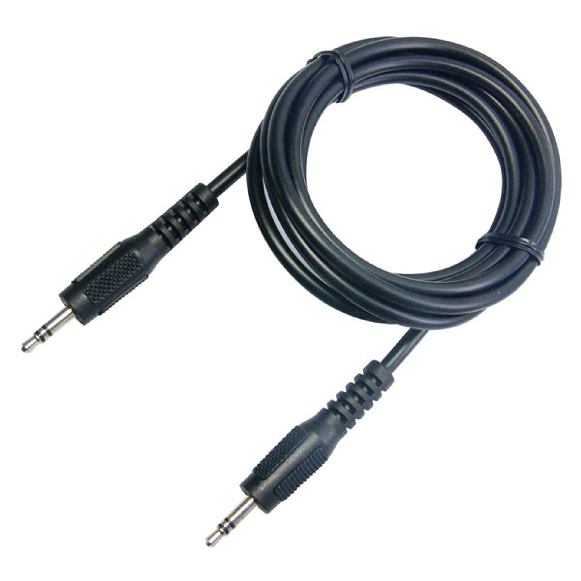 

Audio Kabel Jack (3,5mm) M - Jack (3,5mm) M, .5m, czarna, Logo, 3.5mm) m/czarna/log