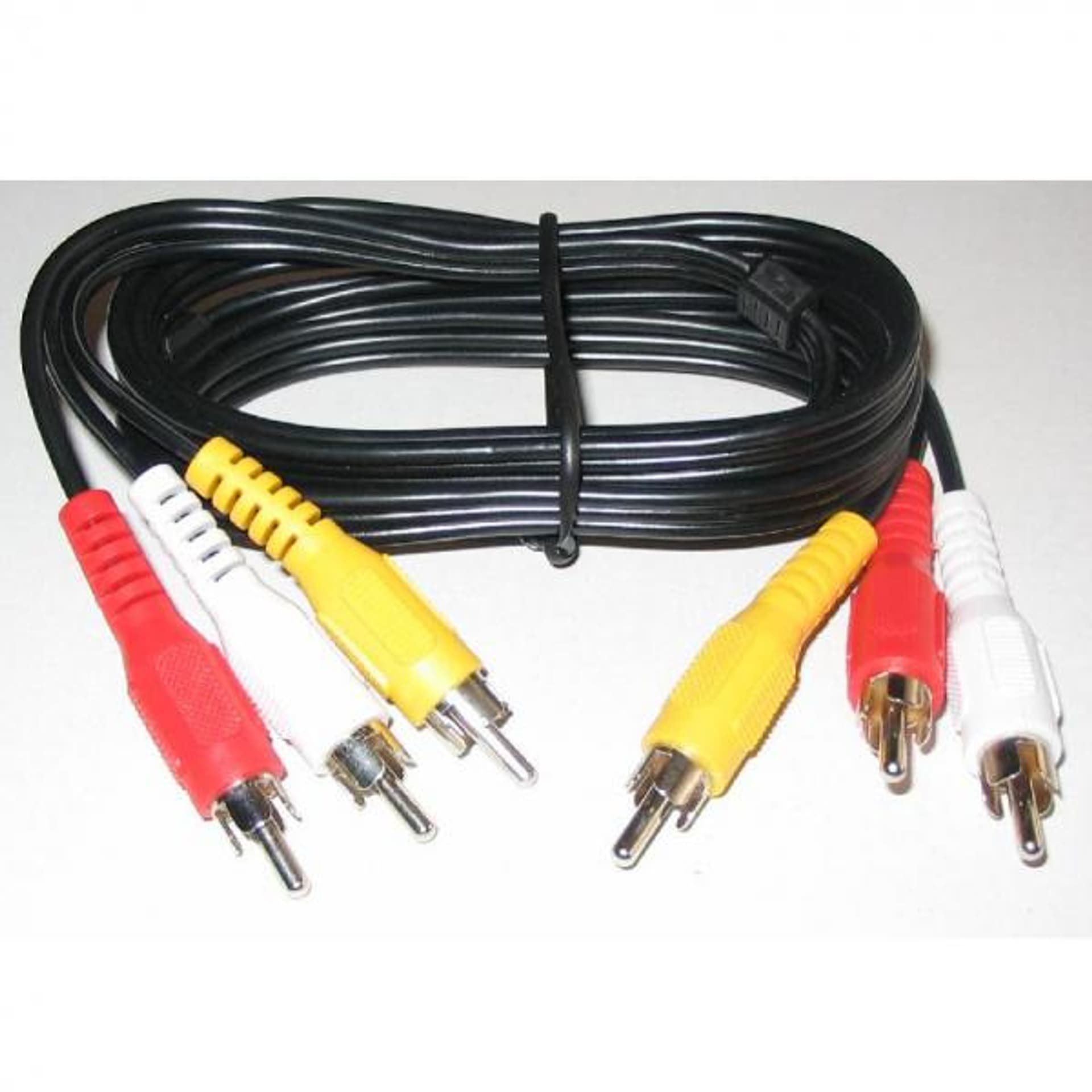 

Video Kabel 3x CINCH M - 3x CINCH M, 5m, czarna