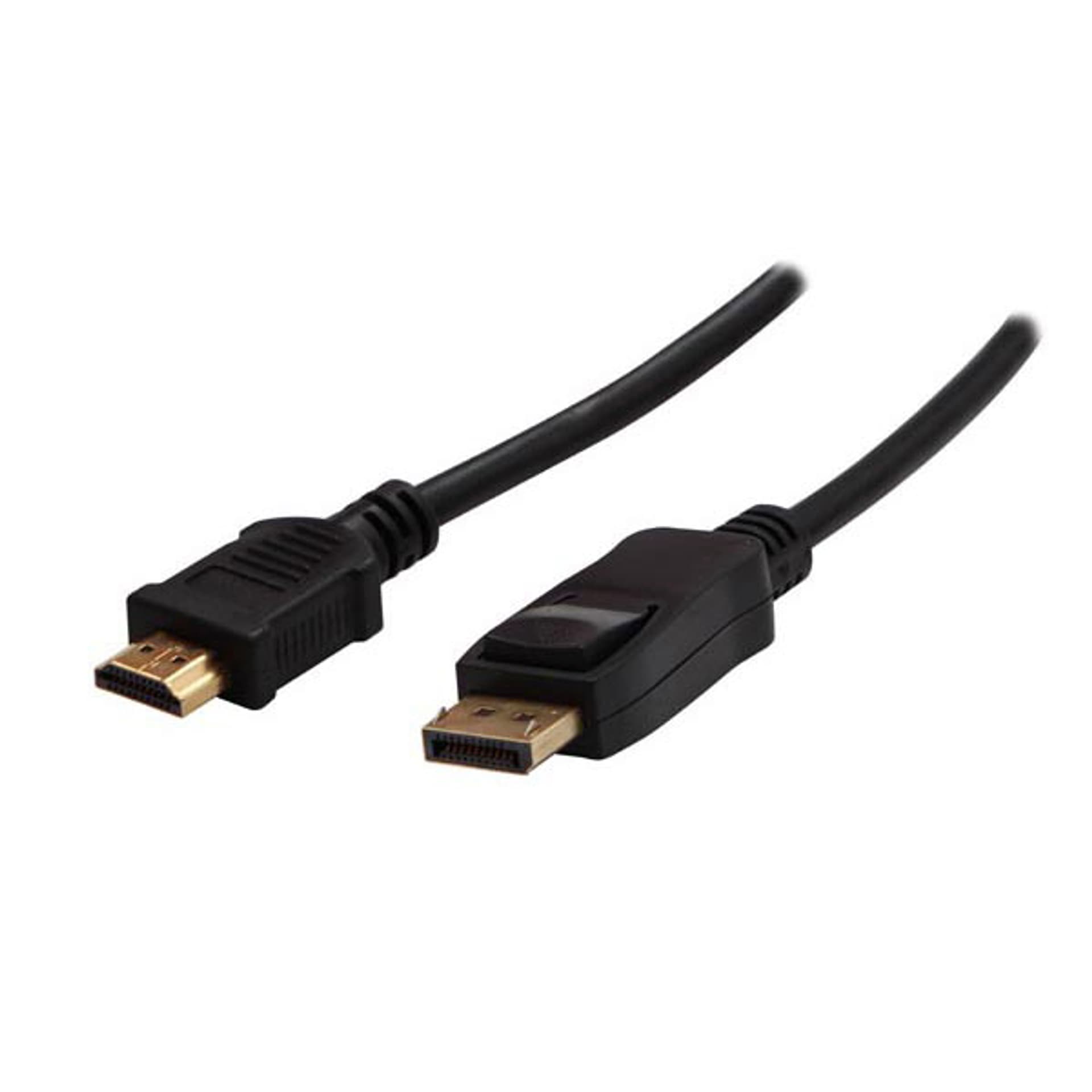 

Video Kabel DisplayPort M - HDMI M, 1m, czarna, Logo blistr