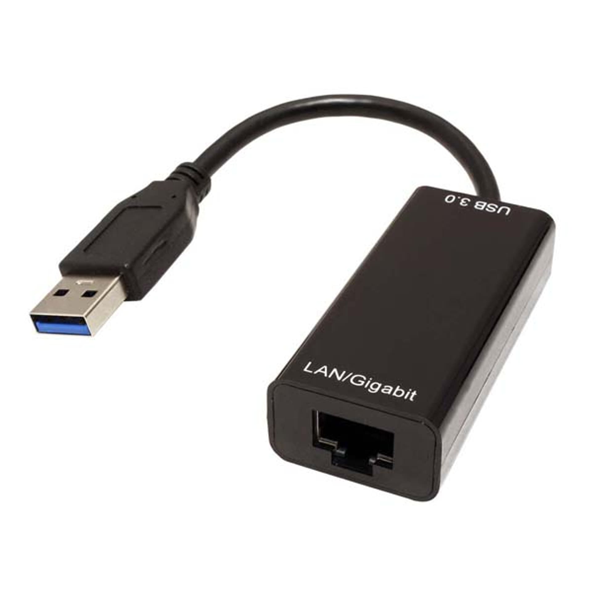 

USB/LAN adapter (3.0), USB A M - RJ45 F, czarna, Gigabit Ethernet, 3.0)/usb a m - rj45 f/czarna/gigabit etherne
