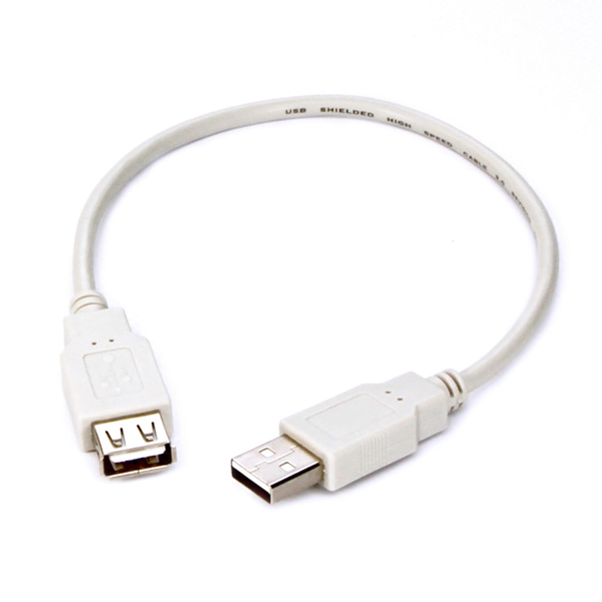 

Logo Przedłużacz USB (2.), USB A M - USB A F, .3m, biała, 2.0)/usb a m - usb a f/biał