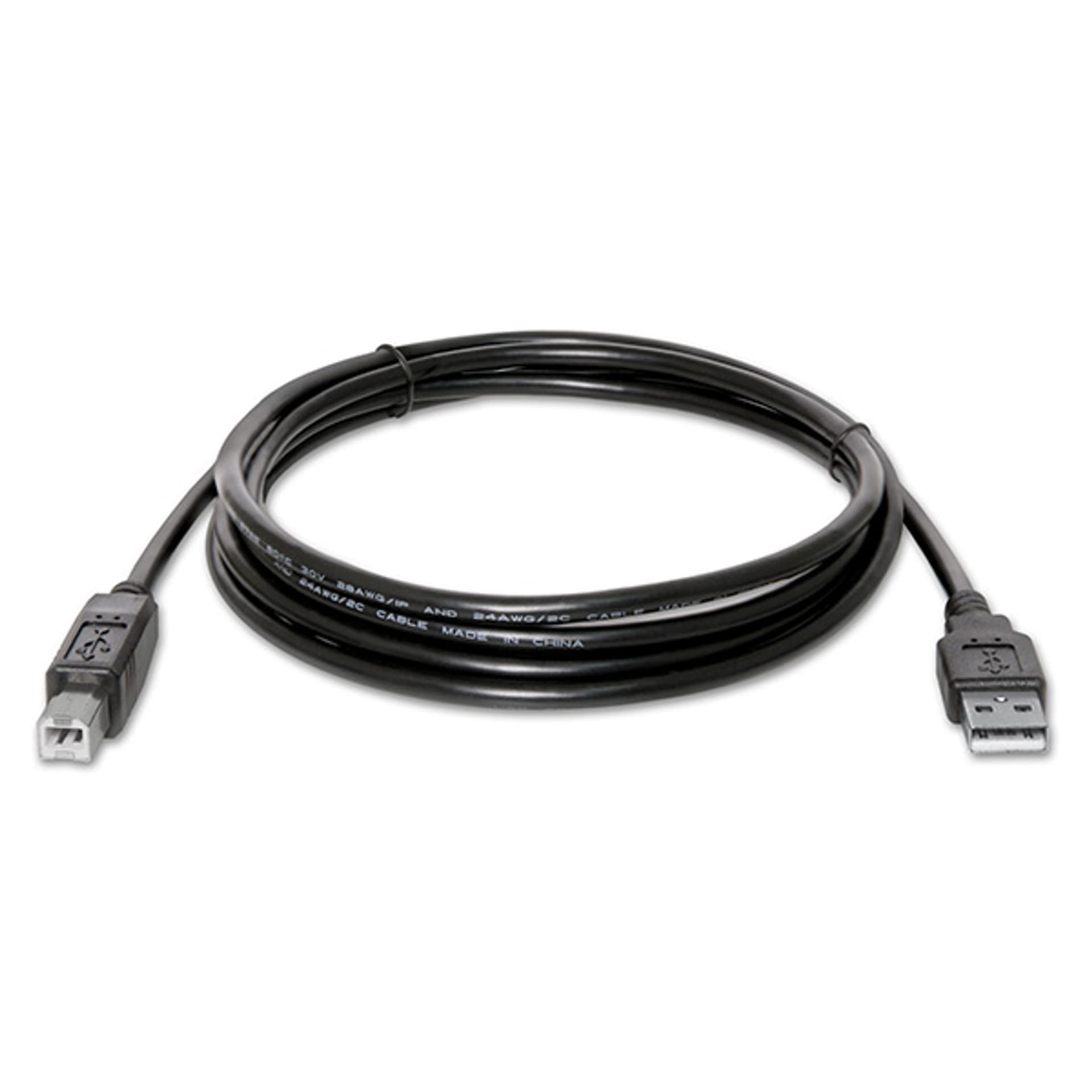 

Logo USB kabel (2.0), USB A M - USB B (M), 1.8m, M)/1.8