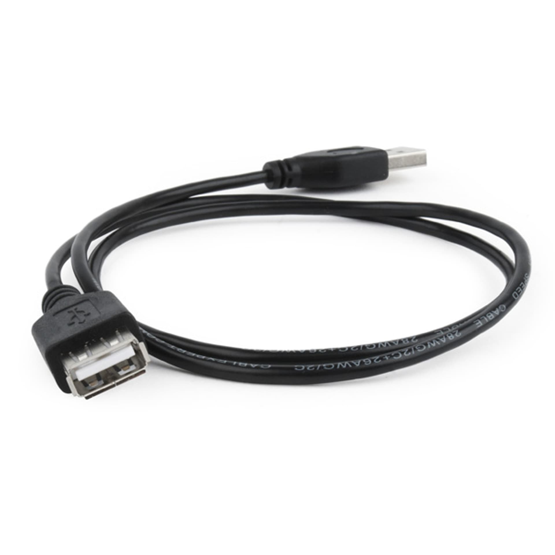 

Przedłużacz USB (2.0), USB A M - USB A F, 3m, czarna, 2.0)/usb a m - usb a f/czarn