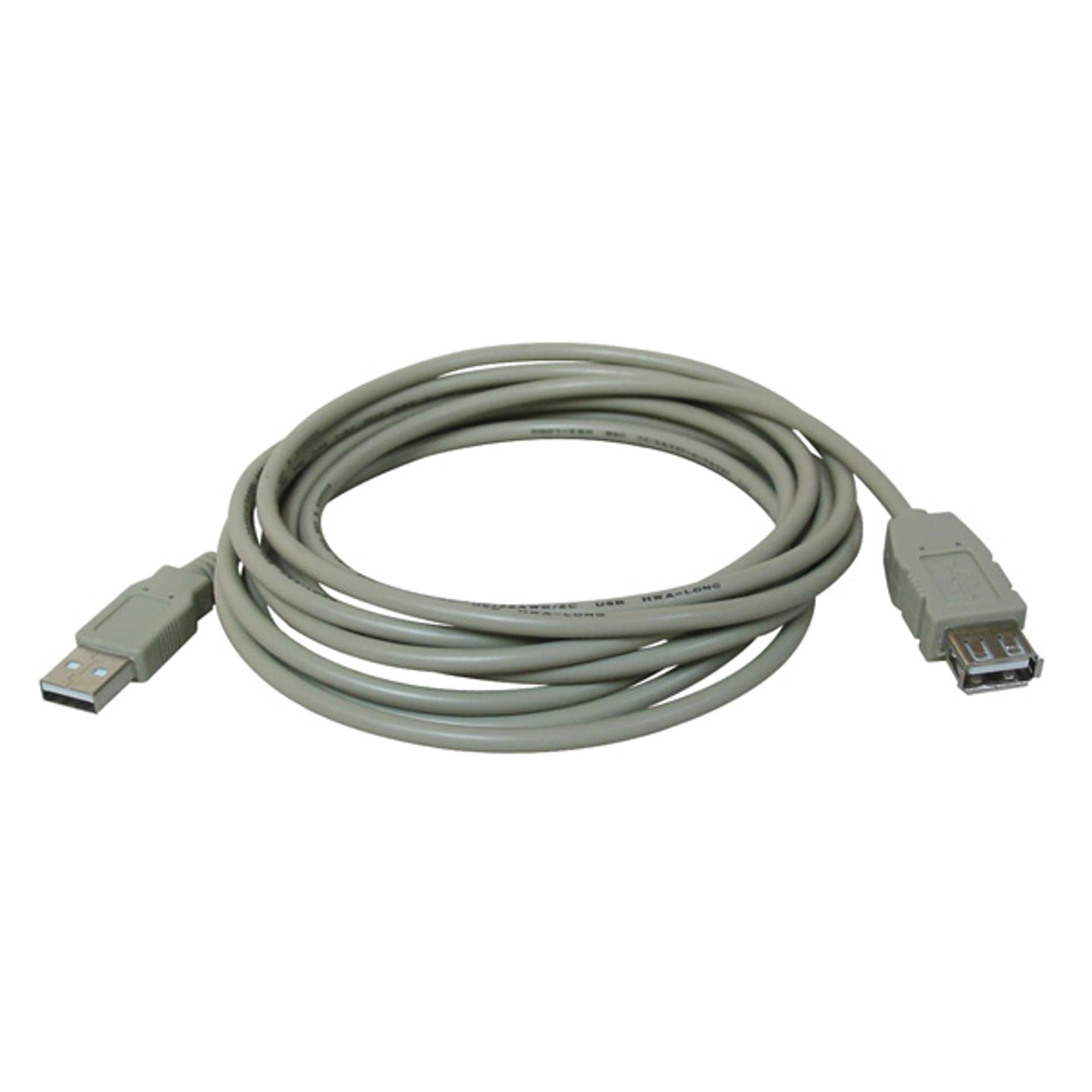 

Przedłużacz USB (2.0), USB A M - USB A F, 3m, szary, 2.0)/usb a m - usb a f/szar