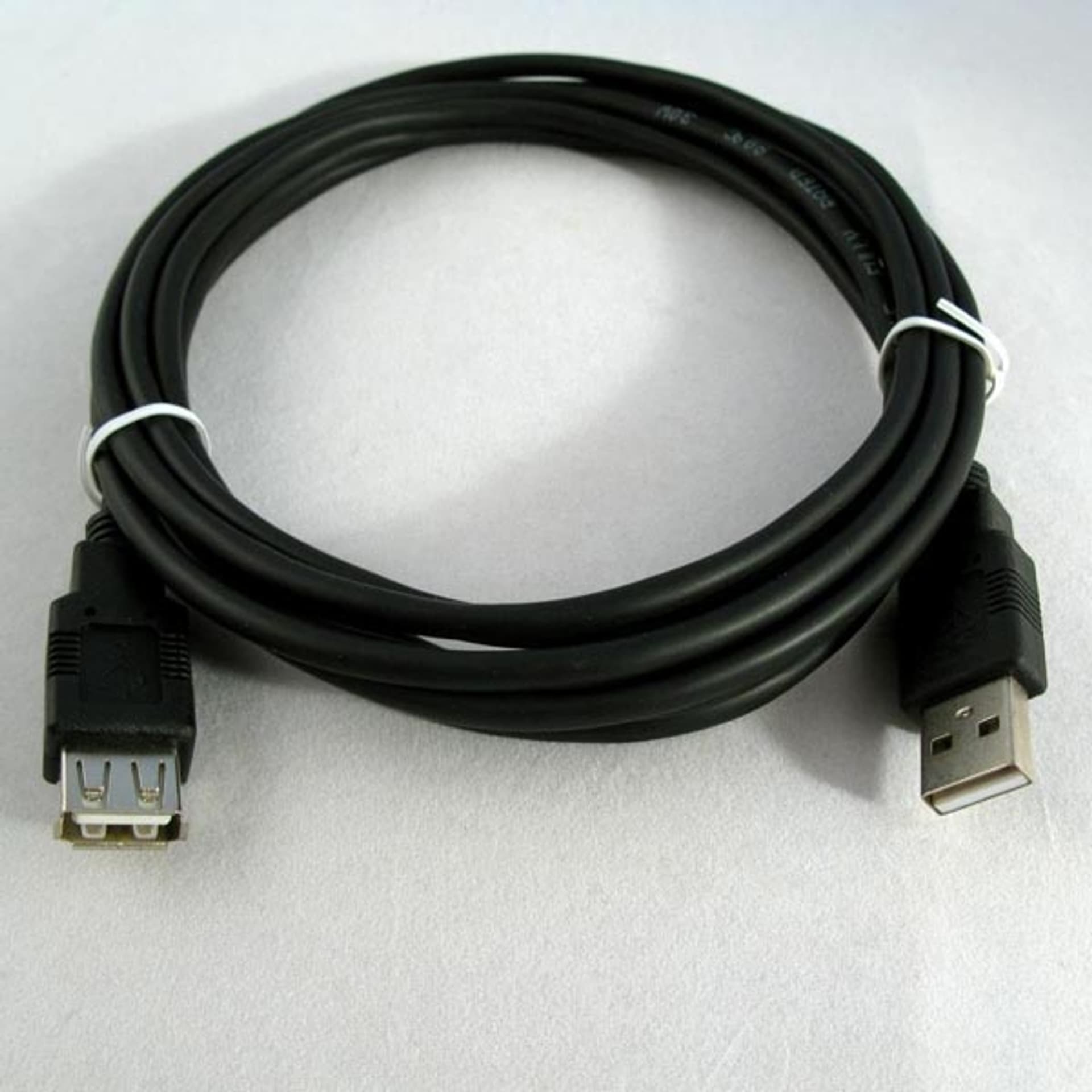 

Logo Economy Przedłużacz USB (2.0), USB A M - USB A F, .8m, czarny, 2.0)/usb a m - usb a f/czarn