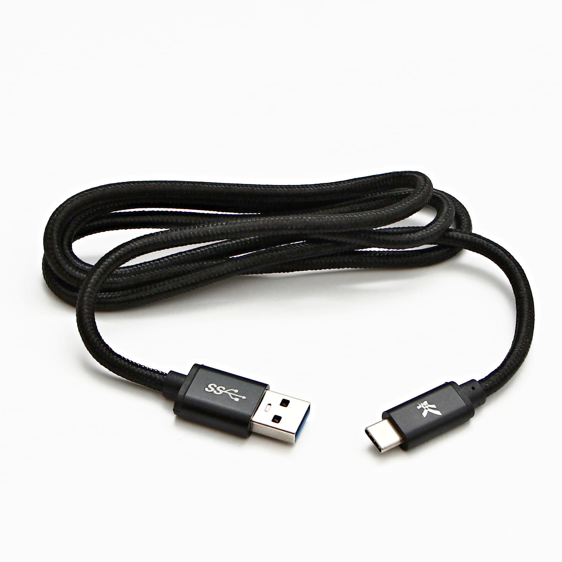 

Logo USB kabel (3.2 gen 1), USB A M - USB C (M), 2m, 5 Gb/s, 5V/3A, czarny, box, oplot nylonowy, aluminiowa osłona złącza, M)/5 gb/s/5v/3a/czarny/box/oplot nylonowy/aluminiowa osłona złącz