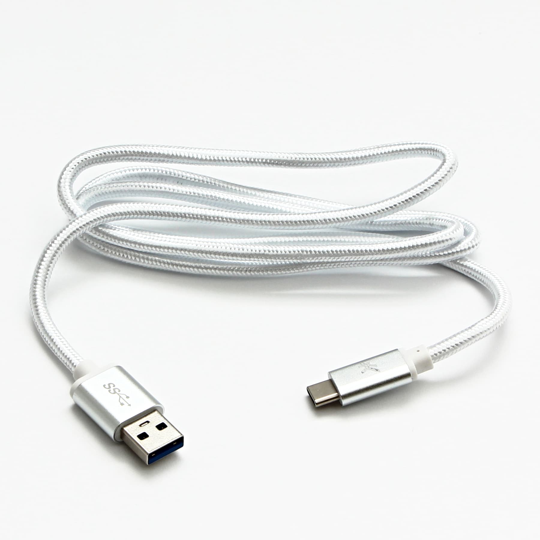 

Logo USB kabel (3.2 gen 1), USB A M - USB C (M), 2m, 5 Gb/s, 5V/3A, biały, box, oplot nylonowy, aluminiowa osłona złącza, M)/5 gb/s/5v/3a/biały/box/oplot nylonowy/aluminiowa osłona złącz