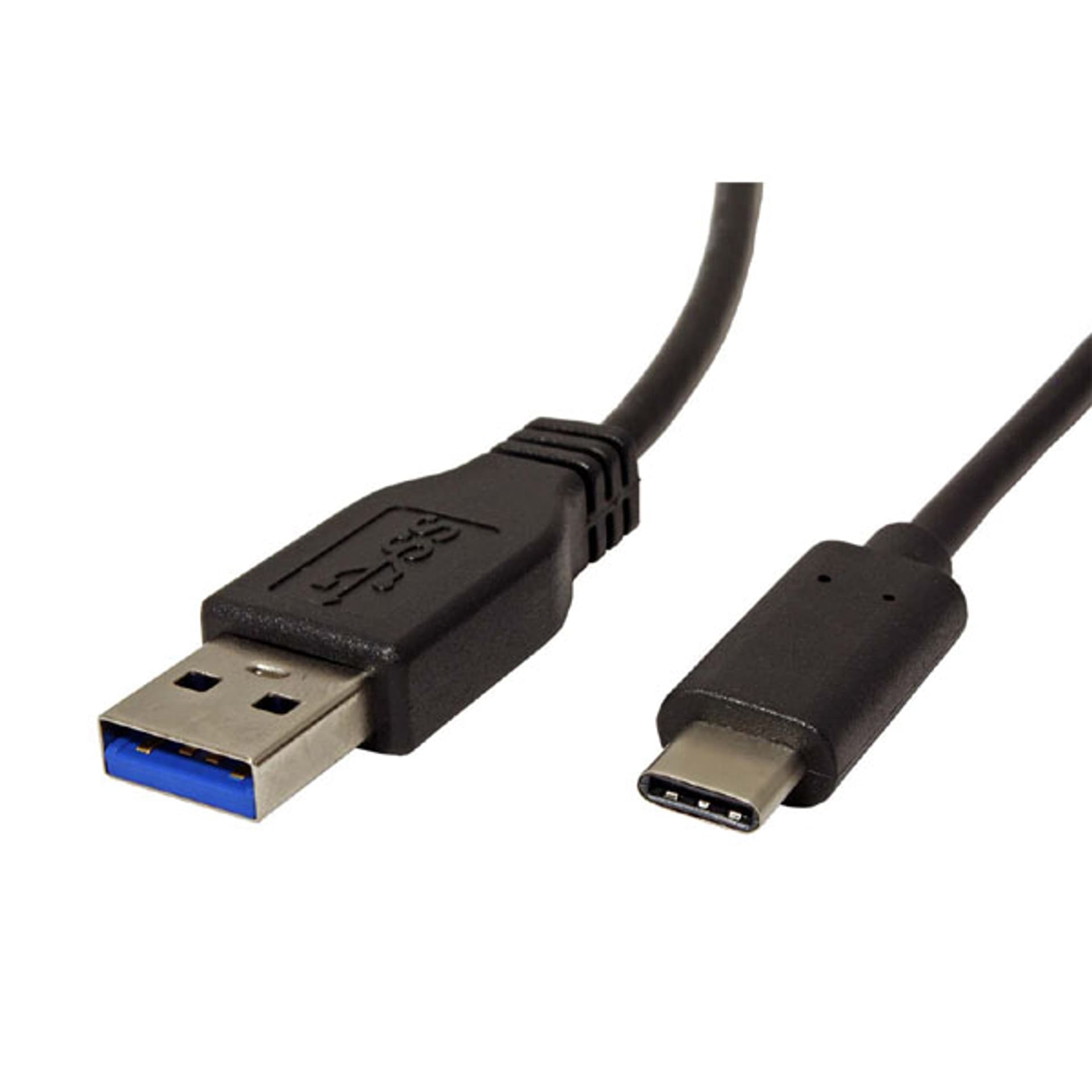 

USB kabel (3.1), USB A M - USB C (M), 1m, okrągły, czarny, plastic bag, M)/okrągły/czarny/plastic ba