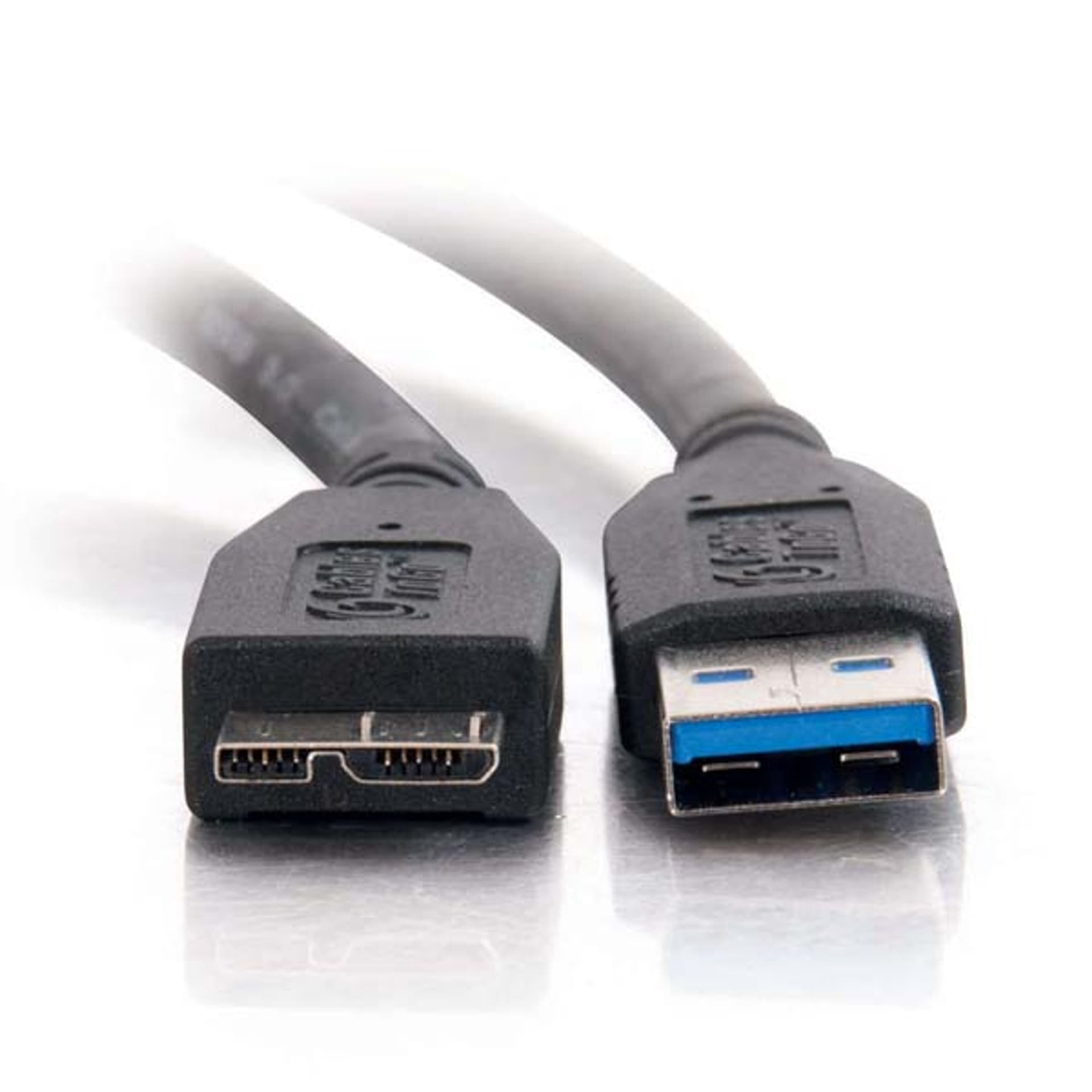 

Logo USB kabel (3.), USB A M - USB micro B (M), .5m, czarny, blistr, M)/czarny/blist
