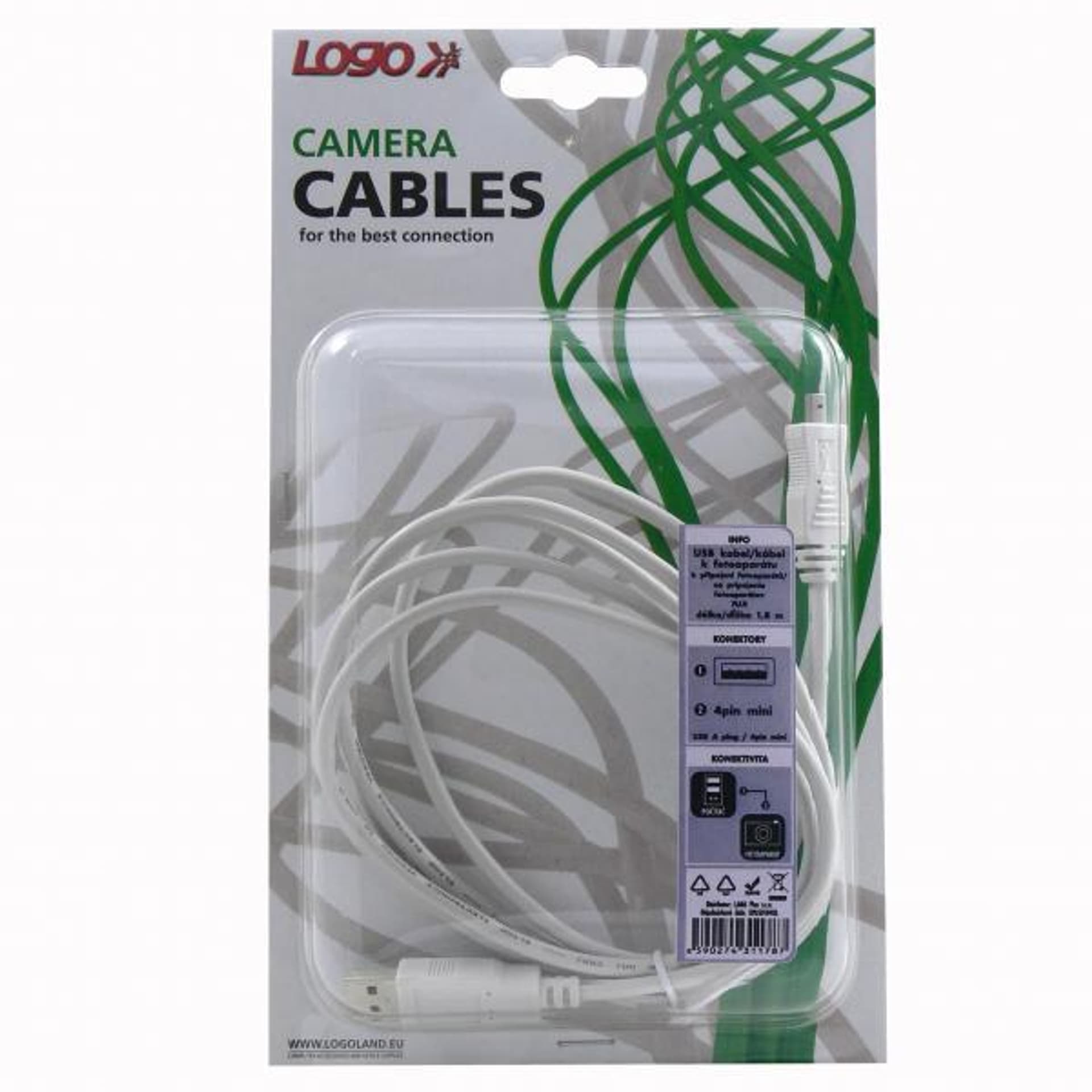

Logo USB kabel (2.0), USB A M - 4-pin M, .8m, czarny, blistr, FUJI, 2.0)/usb a m - 4-pin m/czarny/blistr/fuj