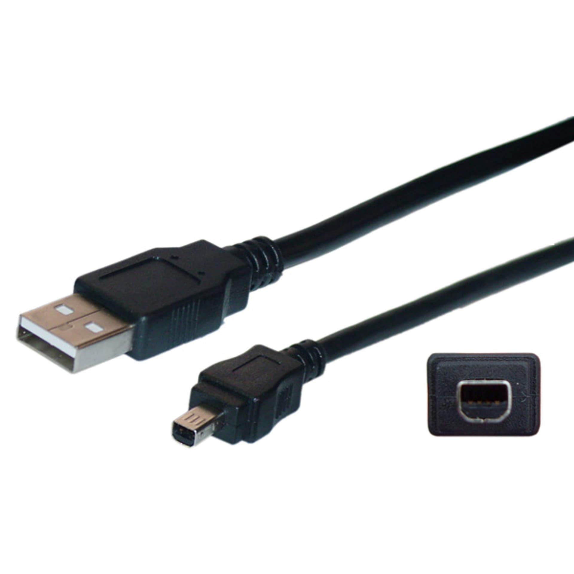 

USB kabel (2.0), USB A M - 4-pin M, .8m, biały, MITSUMI, 2.0)/usb a m - 4-pin m/biały/mitsum