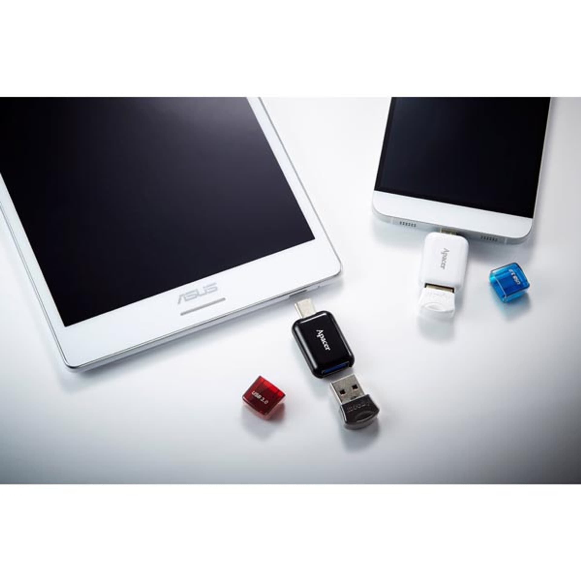 

USB redukcja, (3.1), USB C (M) - USB A F, czarna, Apacer USB 3.1 Gen. 1, do 5Gbps, M) - usb a f/czarna/apacer usb 3.1 gen. 1/do 5gbp