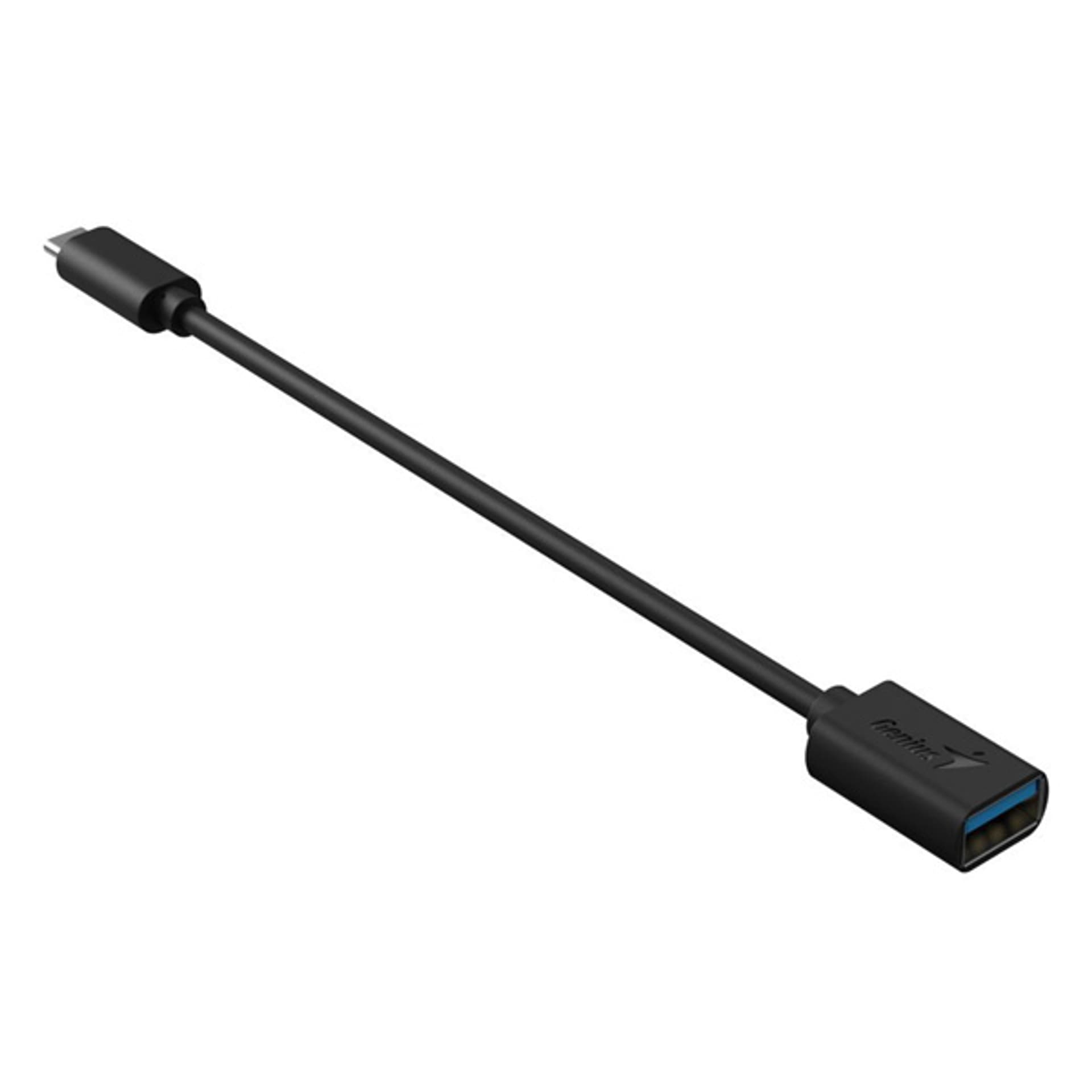 

USB redukcja, (3.0), USB C (M) - USB A F, czarna, Genius USB 3.0, do 5Gbps, M) - usb a f/czarna/genius usb 3.0/do 5gbp