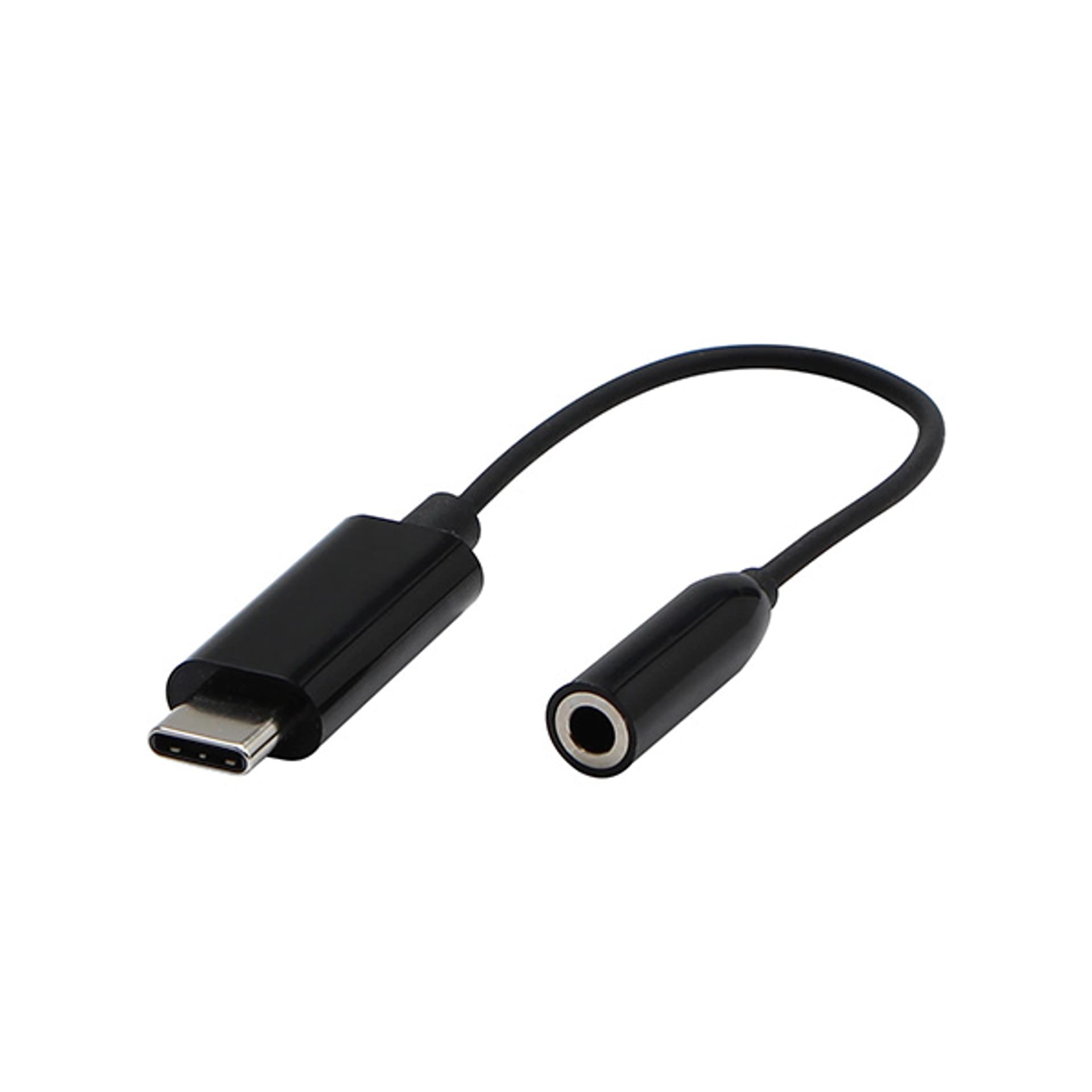 

USB/Audio USB C (M) - Jack (3,5mm) F, stereo, czarna, 3.5mm) f/stereo/czarn